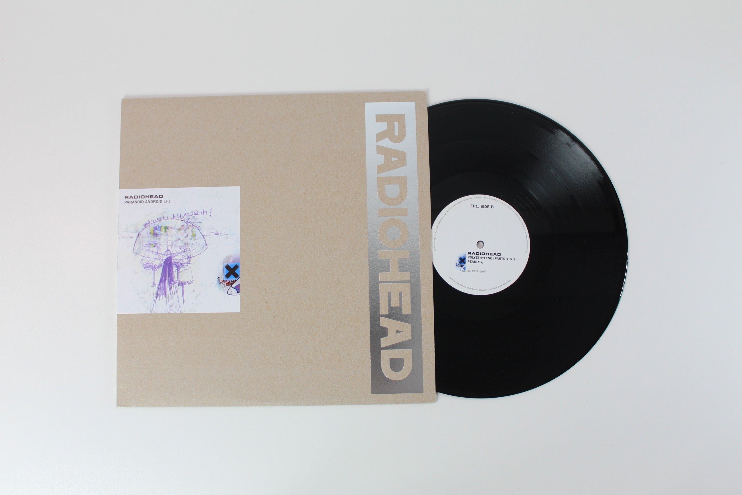 Radiohead - Paranoid Android on Capitol 12" 45 RPM EP Ltd Reissue