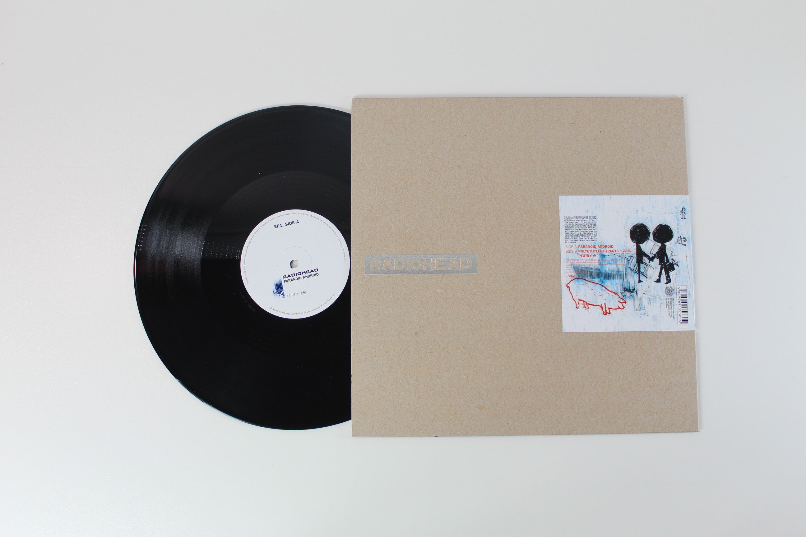 Radiohead - Paranoid Android on Capitol 12" 45 RPM EP Ltd Reissue