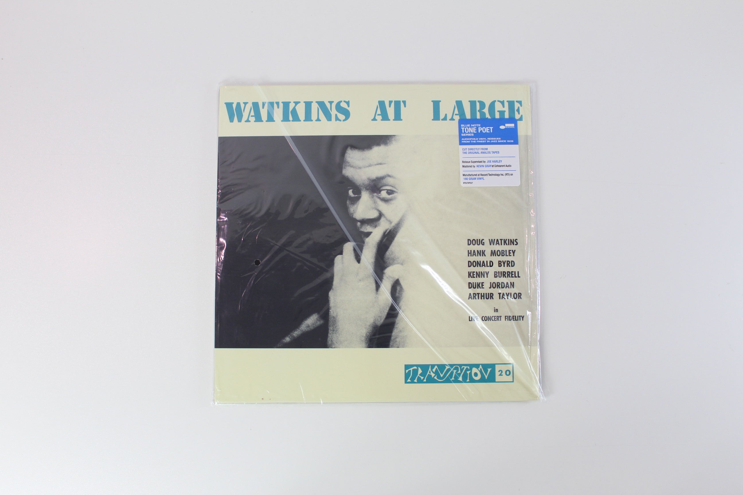 Doug Watkins - Watkins At Large on Transition Blue Note Tone Poet Series Reissue