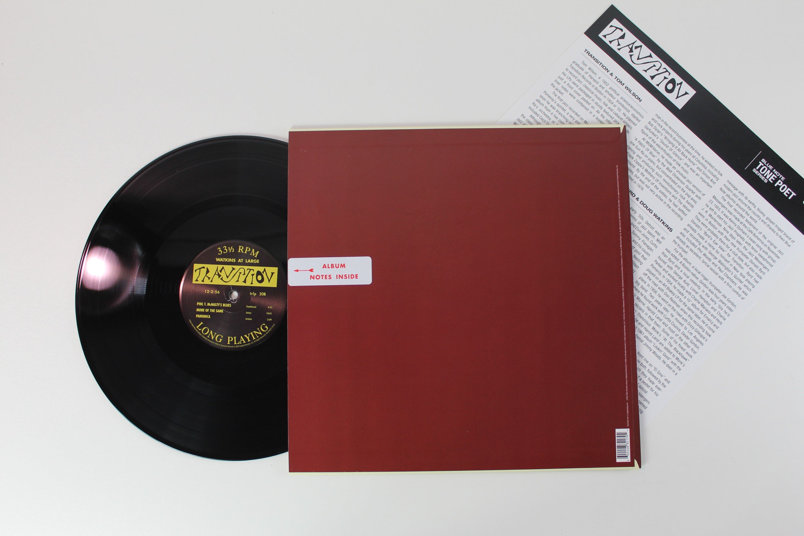 Doug Watkins - Watkins At Large on Transition Blue Note Tone Poet Series Reissue