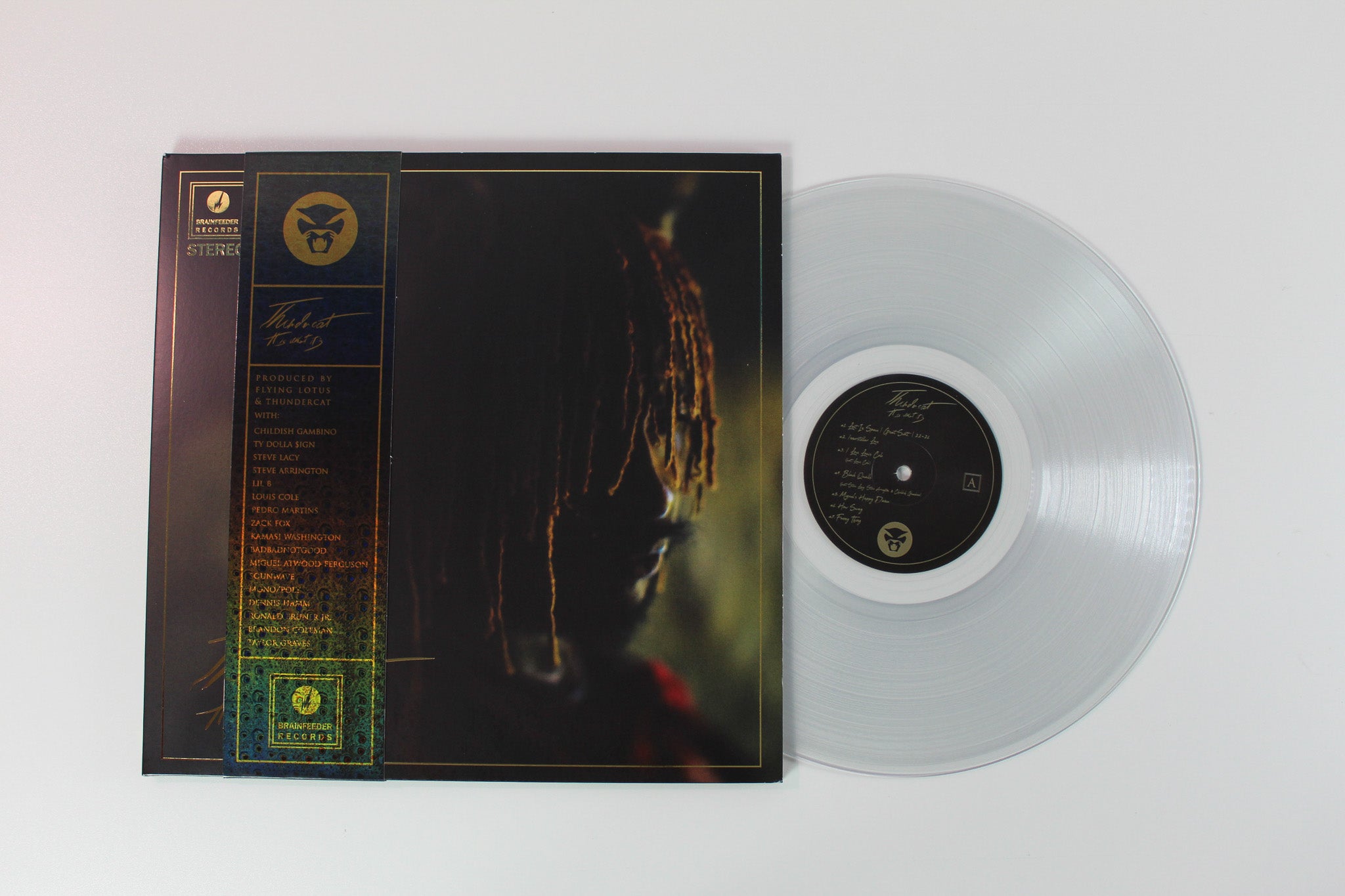 Thundercat - It Is What It Is on Brainfeeder Clear Vinyl
