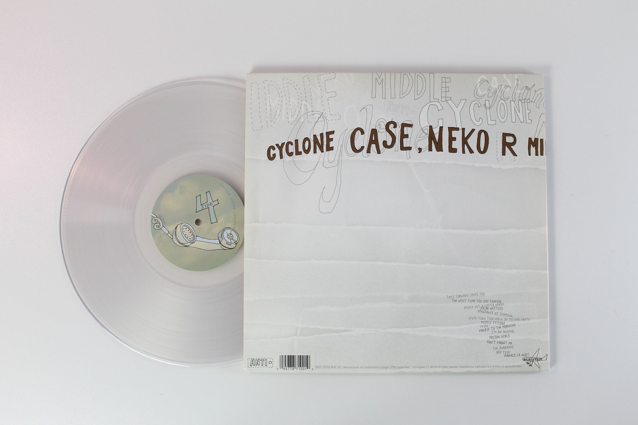 Neko Case - Middle Cyclone on Anti RSD 2010 Ltd Clear Vinyl