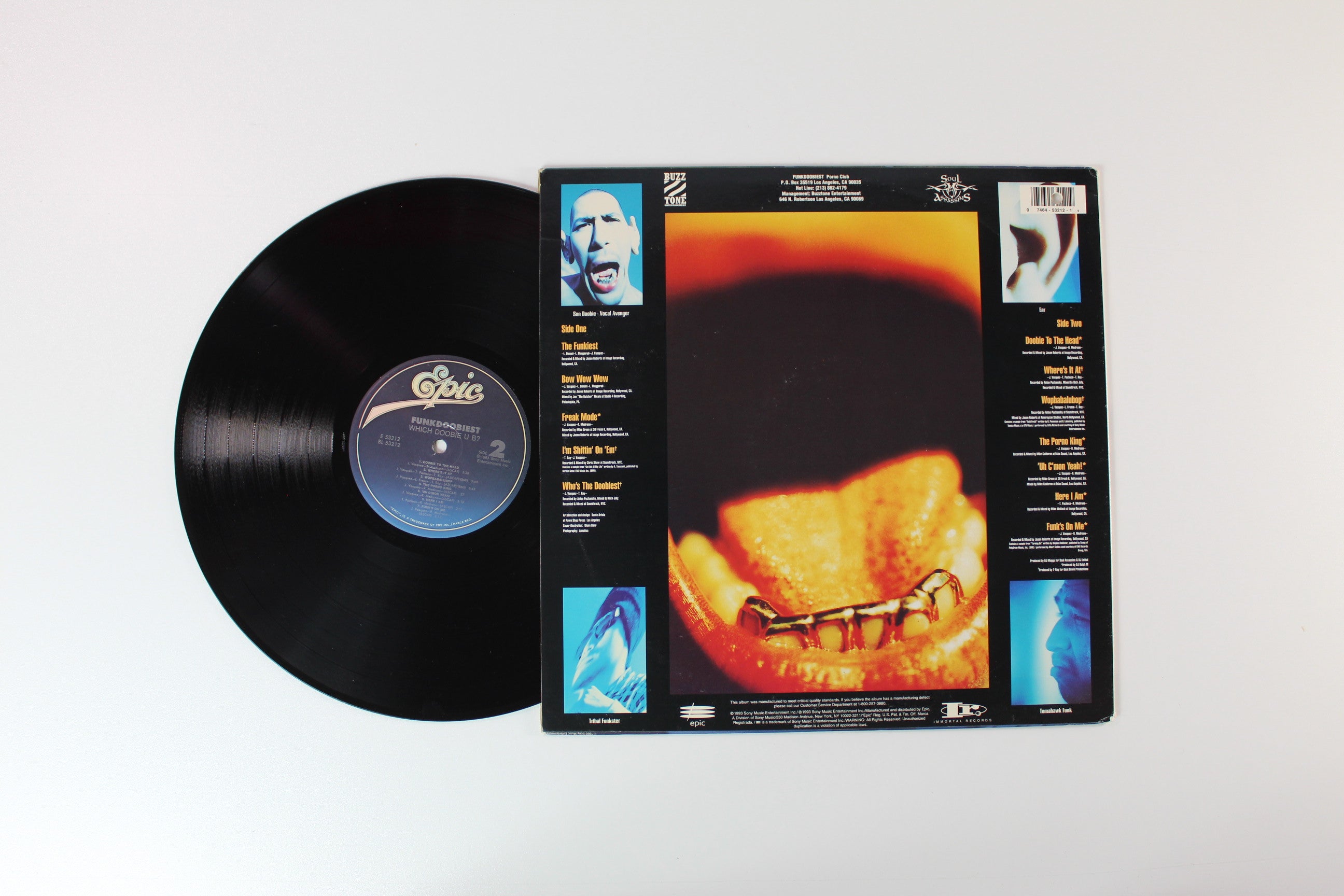 米LP Funkdoobiest Which Doobie U B? E53212 EPIC /00260 Funkdoobiest - Which Doobie U B? on Epic