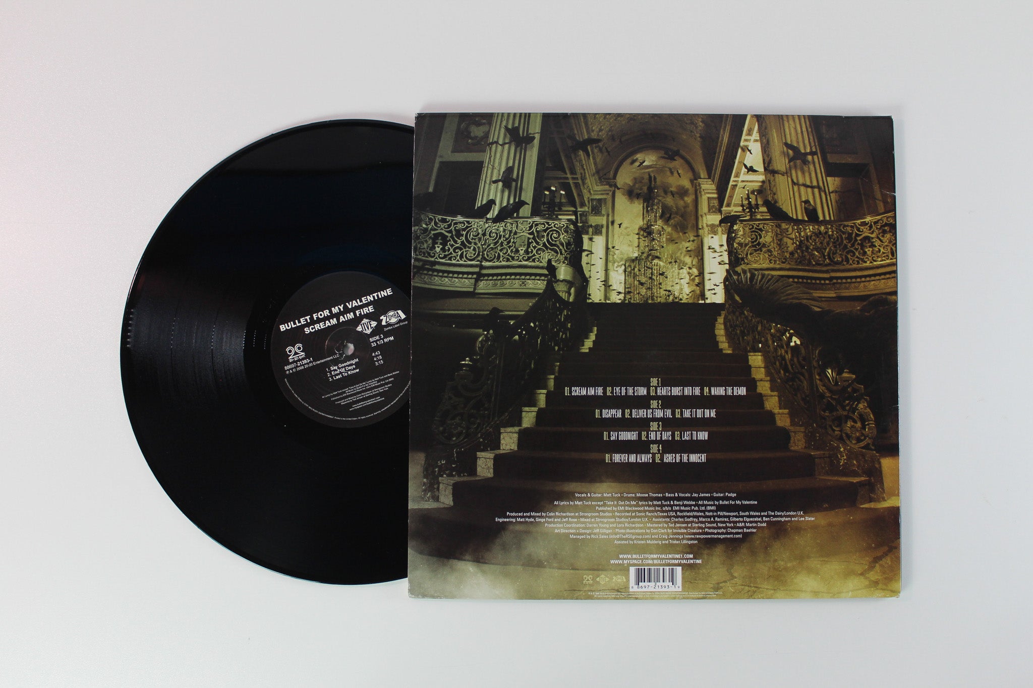 Bullet For My Valentine - Scream Aim Fire on 20-20 Ent./Jive/Zomba