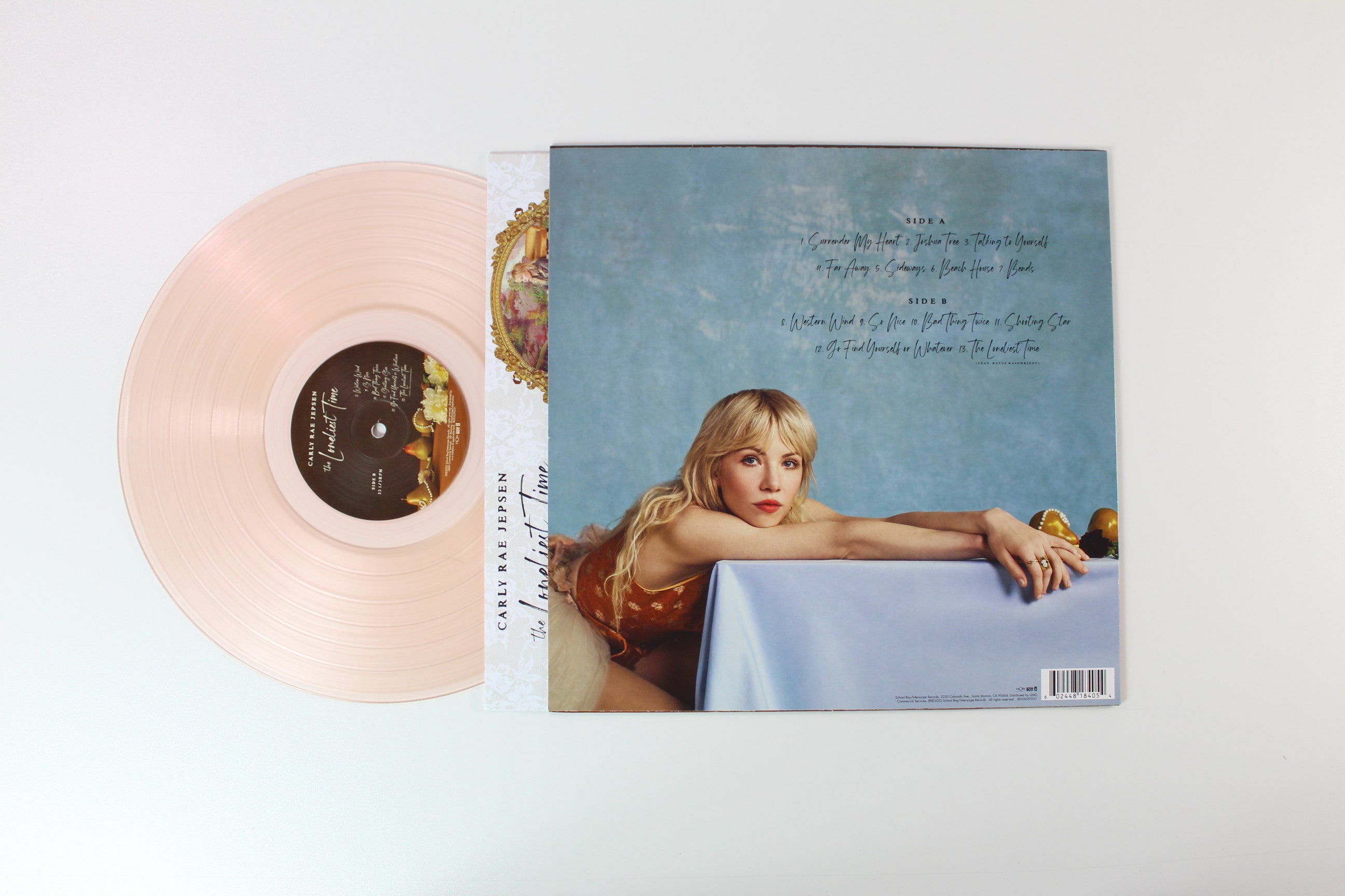 Carly Rae Jepsen - The Loneliest Time on Interscope Records - Pink Vinyl