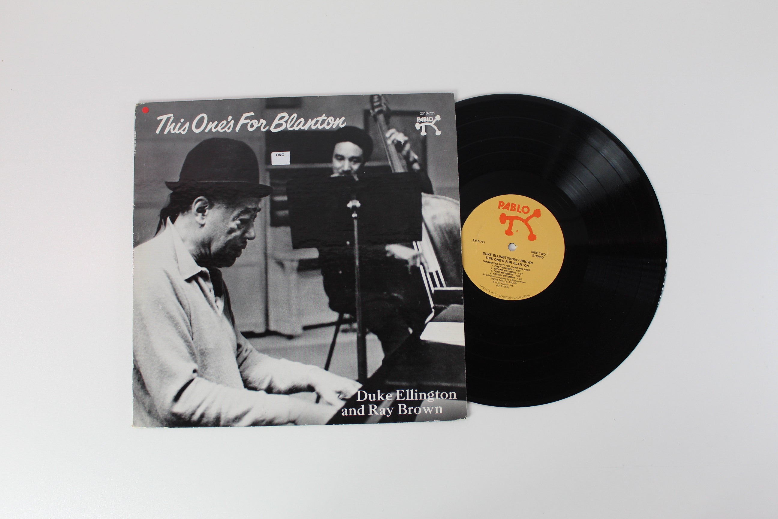 Duke Ellington / Ray Brown - This One's For Blanton on Pablo Reissue