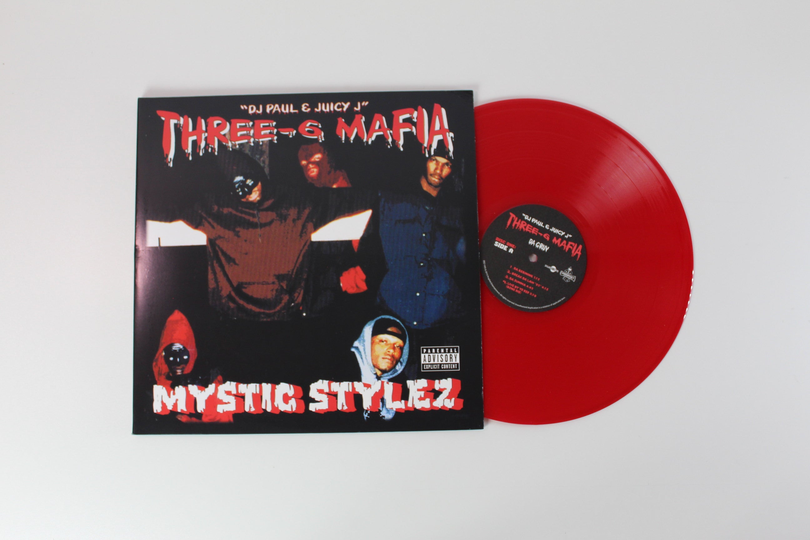 Three 6 Mafia - Mystic Stylez on Prophet Entertainment Red Opaque Reissue