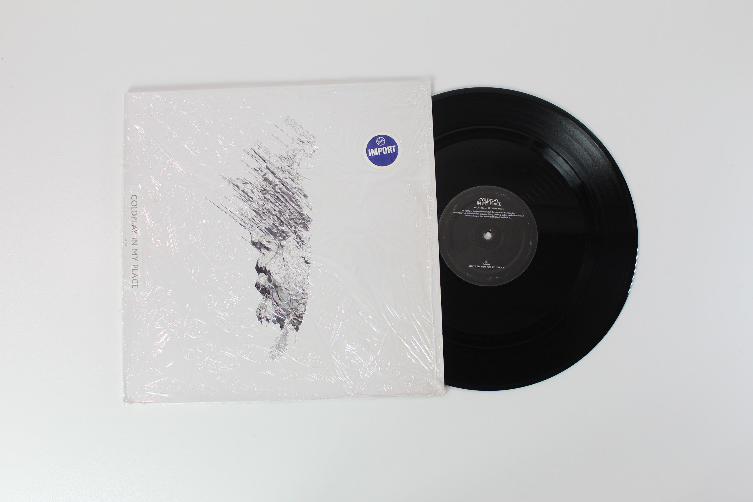 Coldplay - In My Place on Parlophone 12" Single