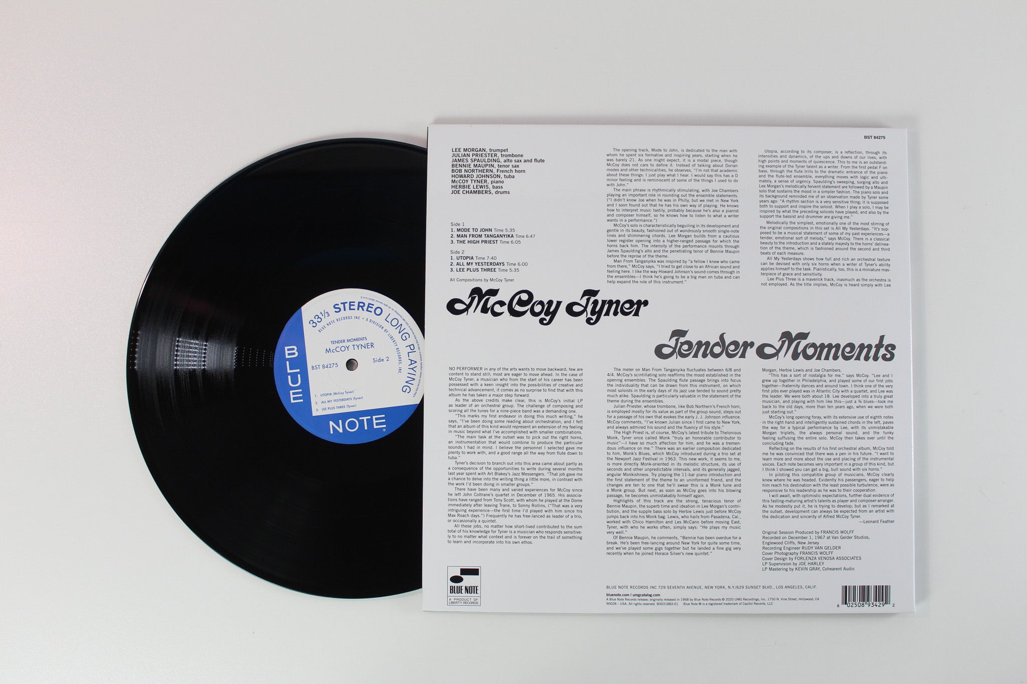 McCoy Tyner - Tender Moments Tone Poet Series Reissue