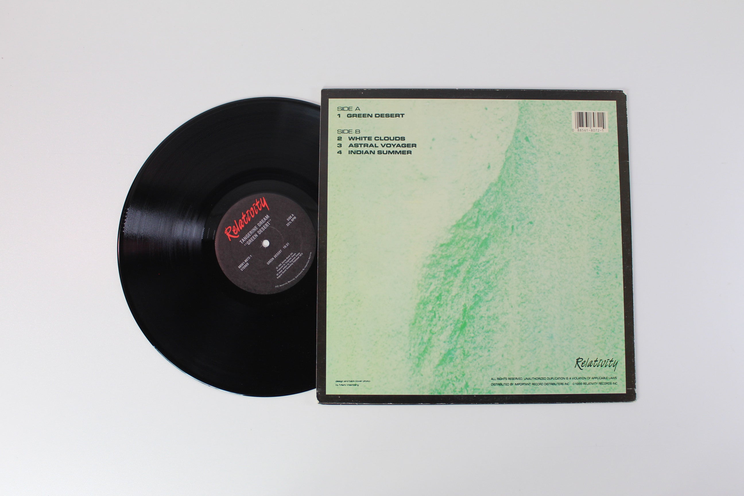 Tangerine Dream - Green Desert on Relativity
