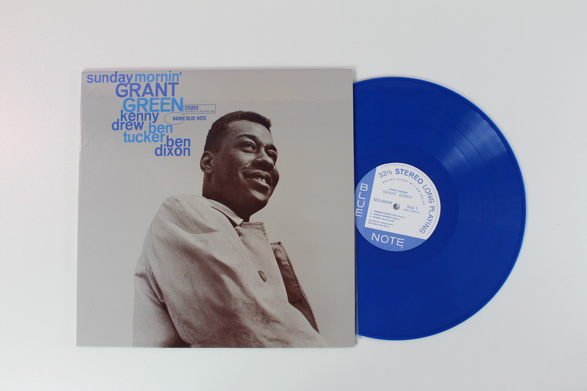 Grant Green - Sunday Mornin' on Blue Note Ltd 180 Gram Blue Vinyl Reissue