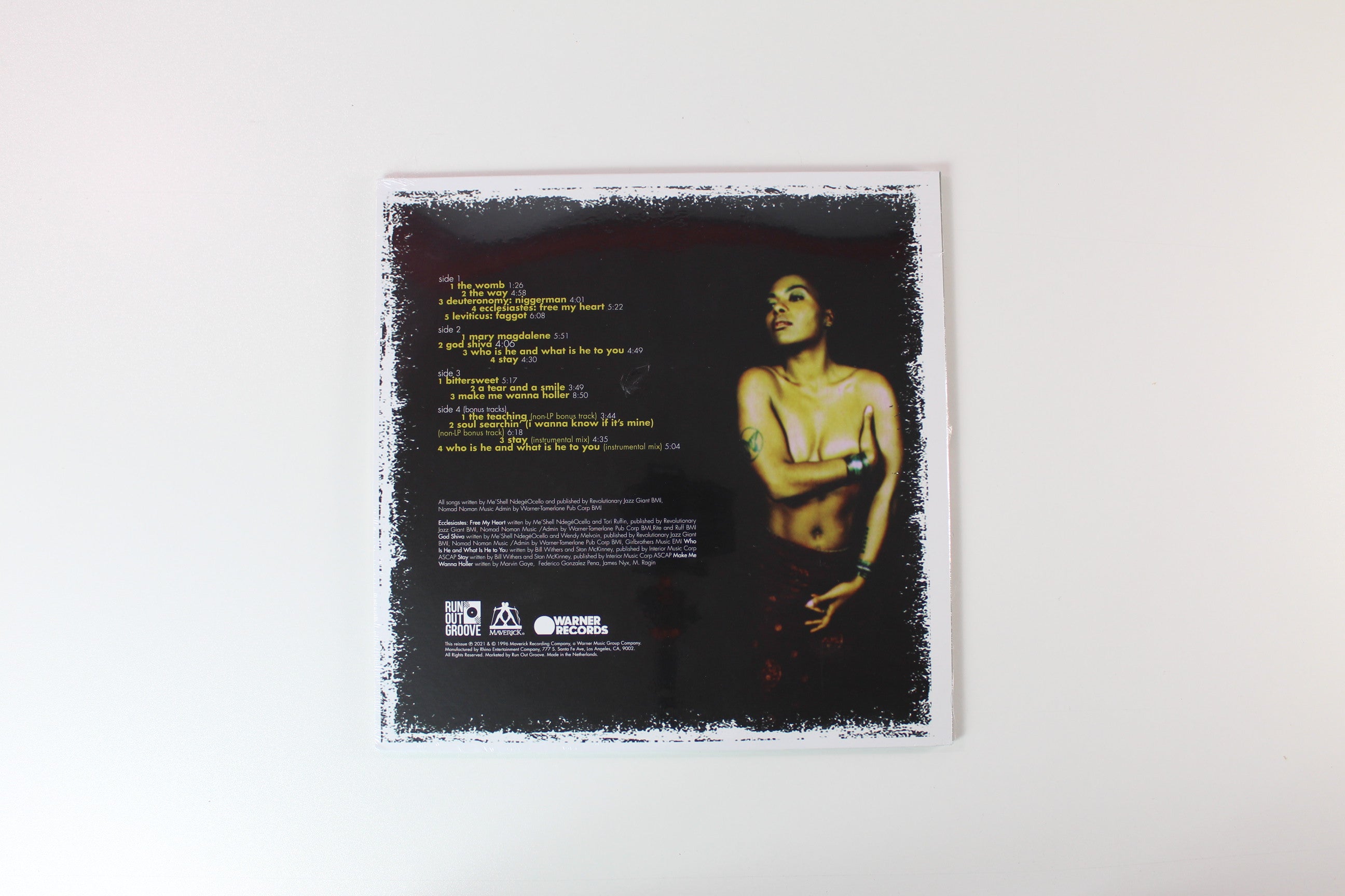 Me'Shell NdegéOcello - Peace Beyond Passion on Run Out Groove - Sealed