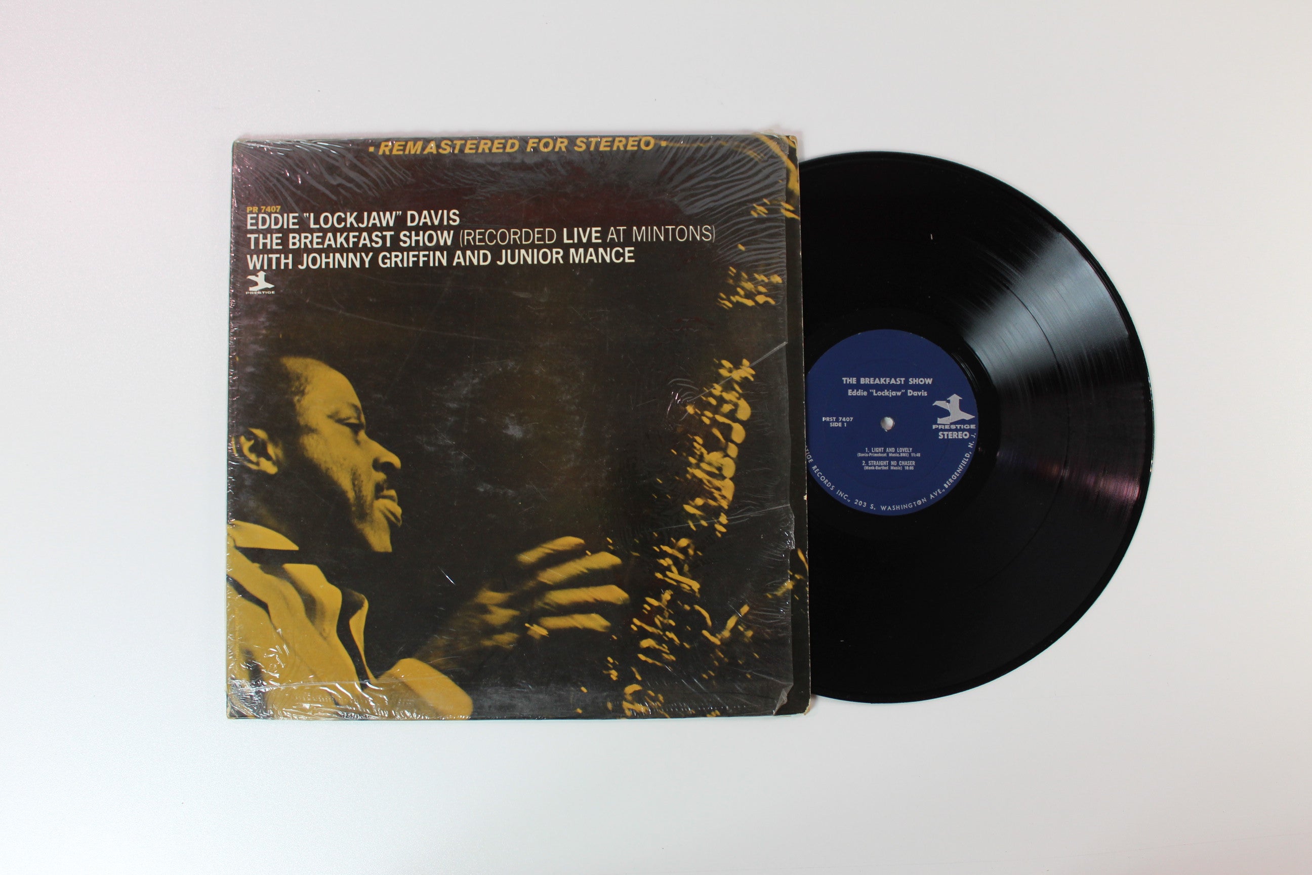 Eddie "Lockjaw" Davis - The Breakfast Show (Recorded Live At Mintons) on Prestige Stereo Reissue