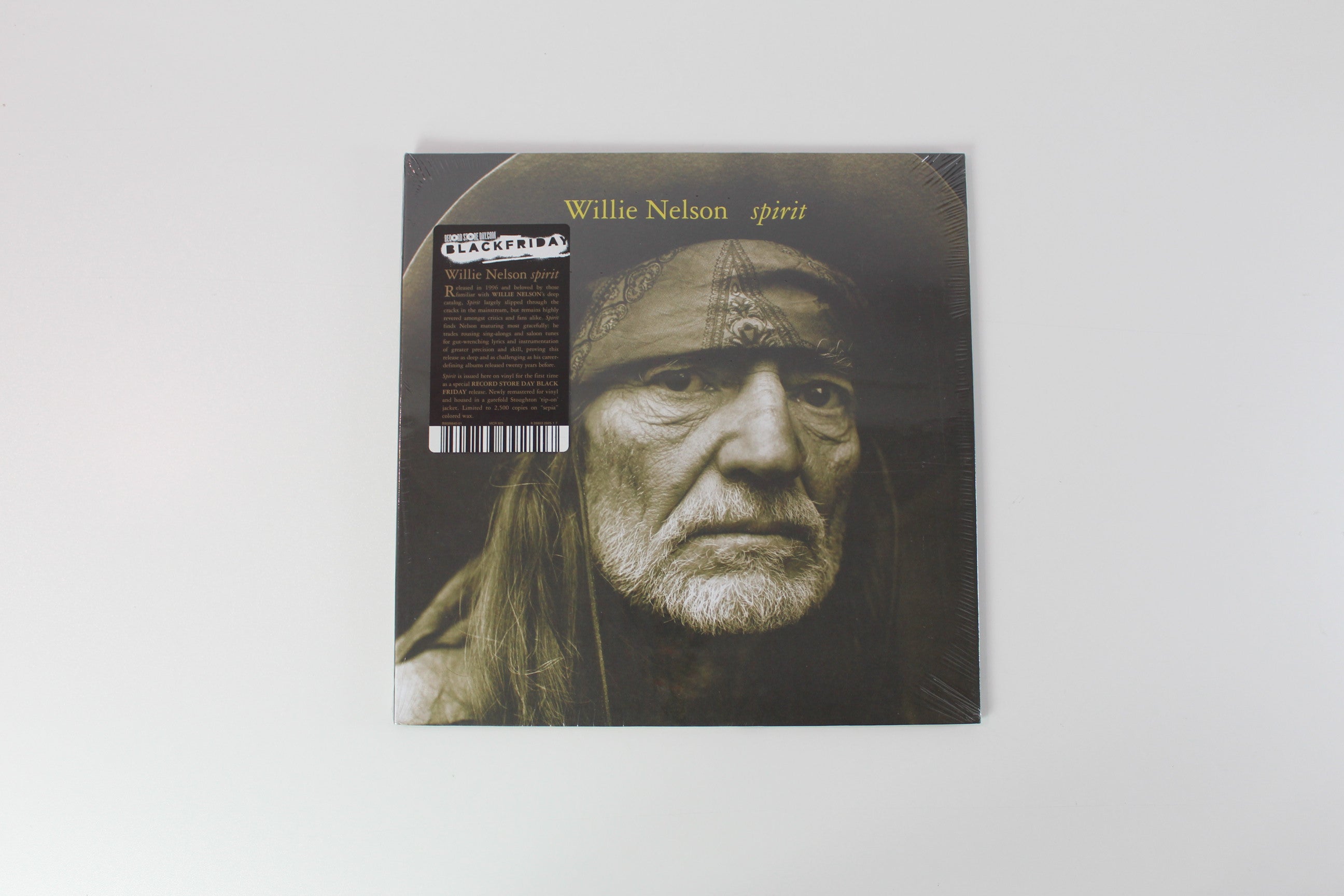 Willie Nelson - Spirit on Modern Classics Recordings RSD BF 2017 Ltd Sepia Vinyl Reissue