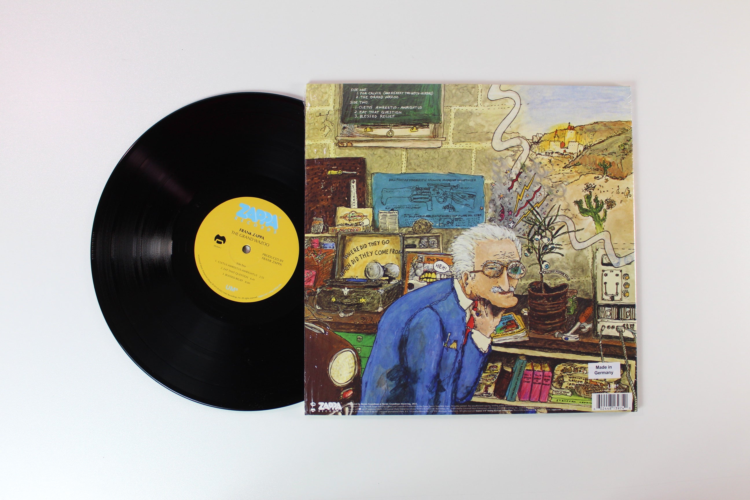 Frank Zappa - The Grand Wazoo on Zappa Records 180 Gram Reissue