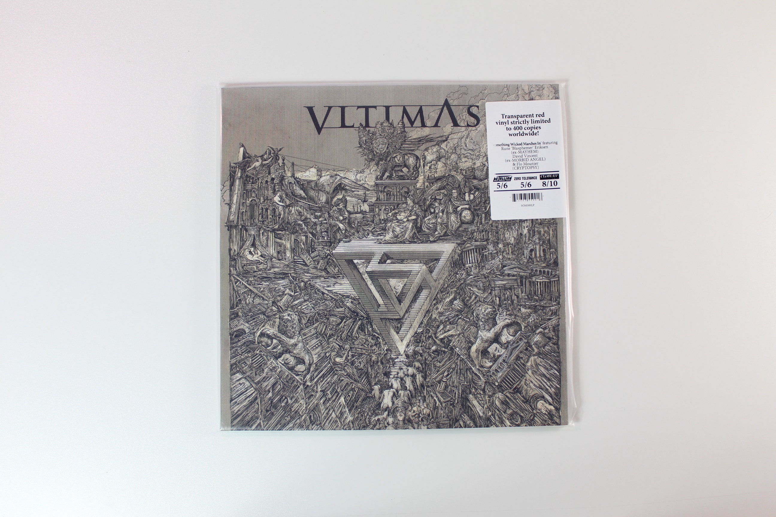 Vltimas - Something Wicked Marches In on Season of Mist Ltd Red Transparent