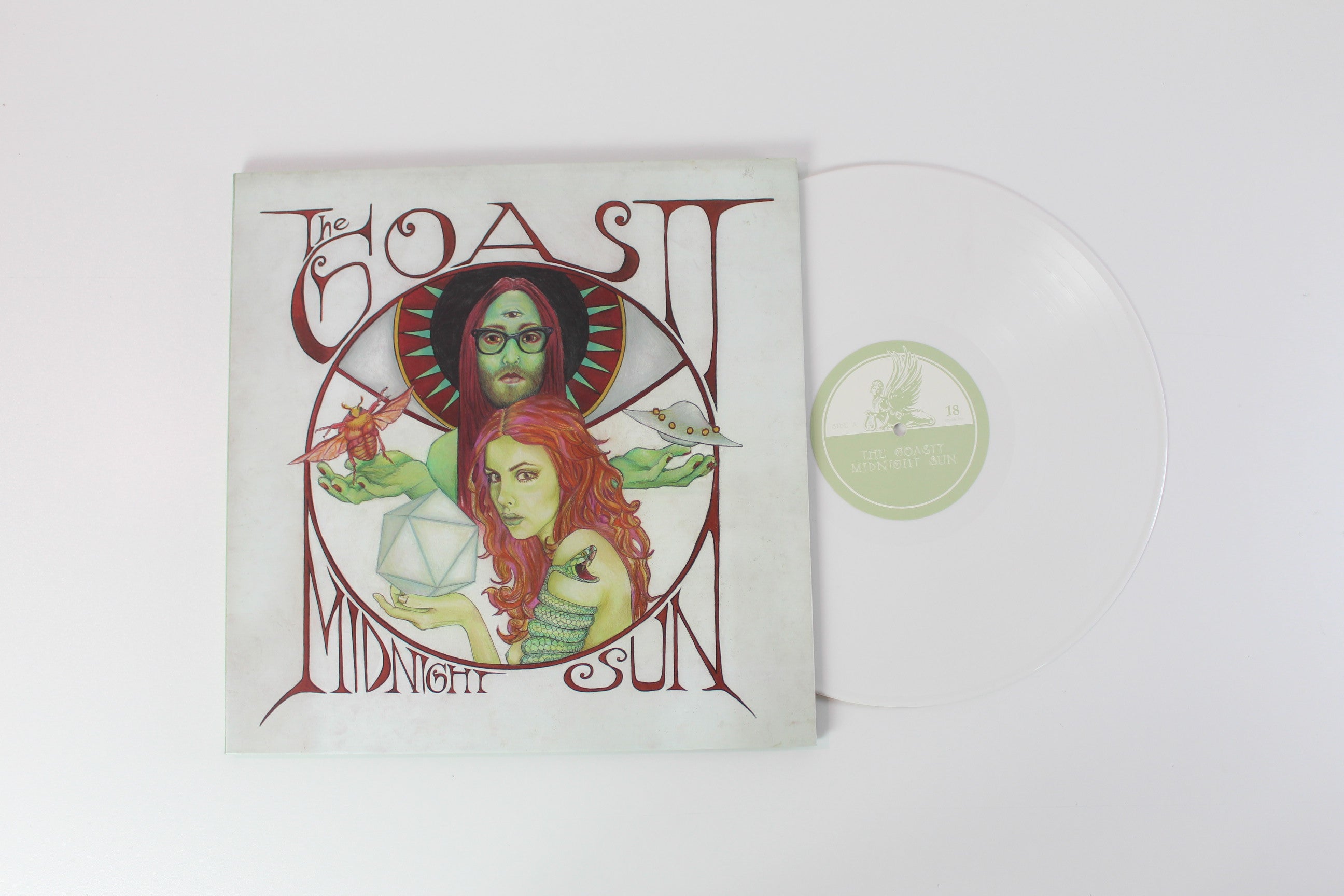 The Ghost Of A Saber Tooth Tiger - Midnight Sun on Chimera White Vinyl
