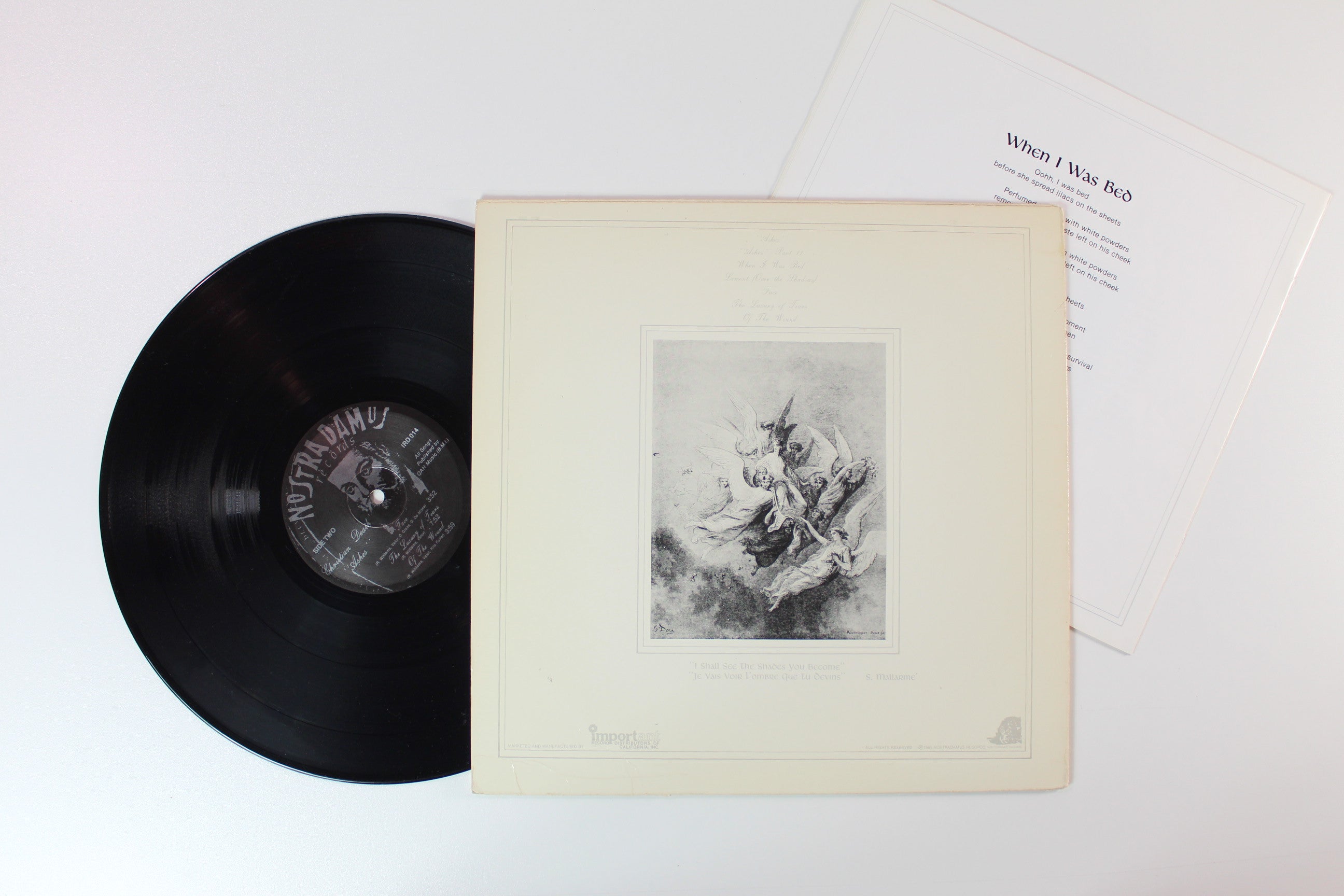 Christian Death - Ashes on Nostradamu