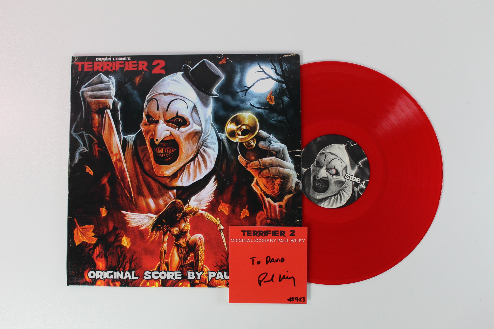 Paul Wiley - Damien Leone's Terrifier 2 on Sensory Ltd Numbered Red Vinyl