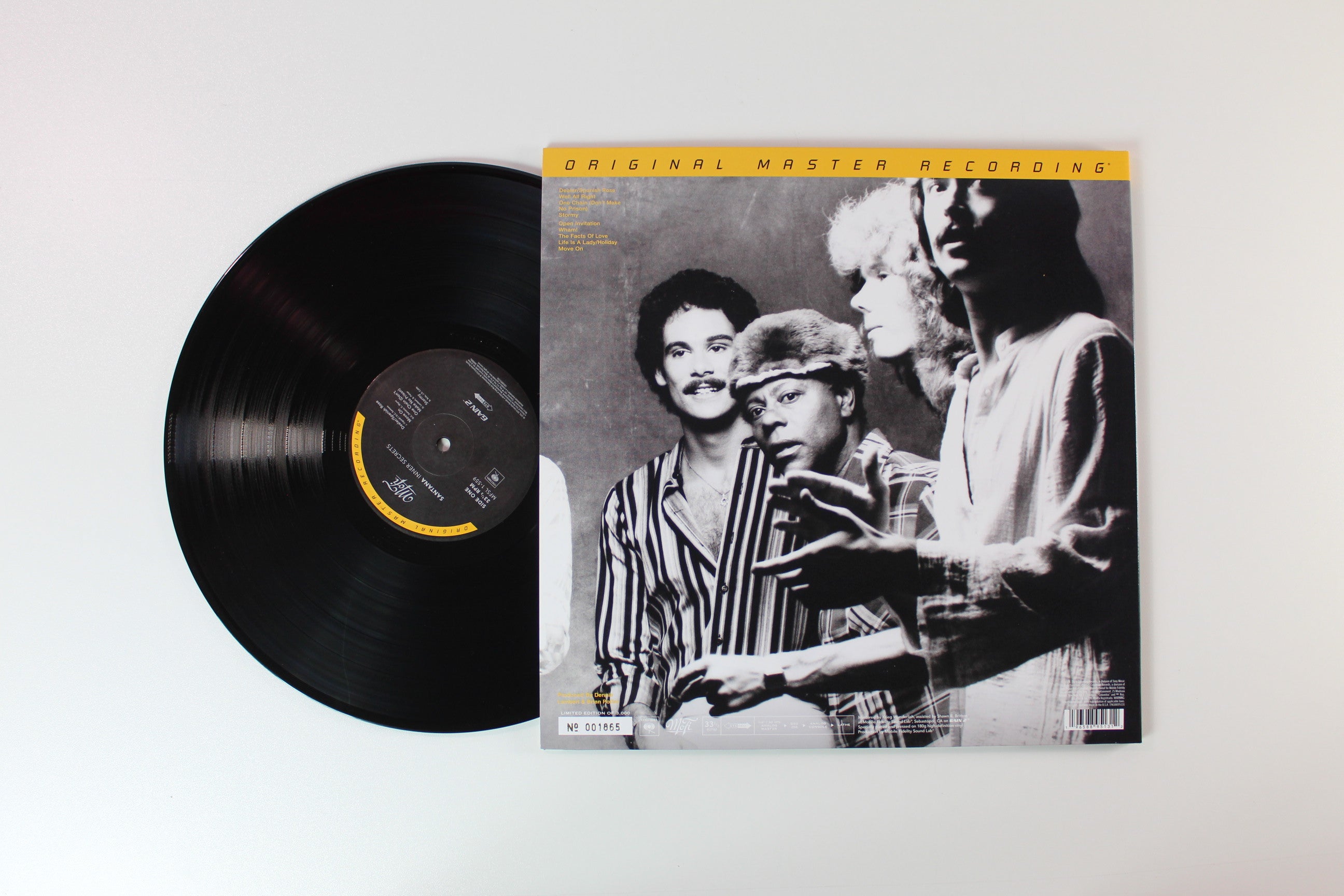 Santana - Inner Secrets on Mobile Fidelity Sound Lab Ltd Numbered Reissue