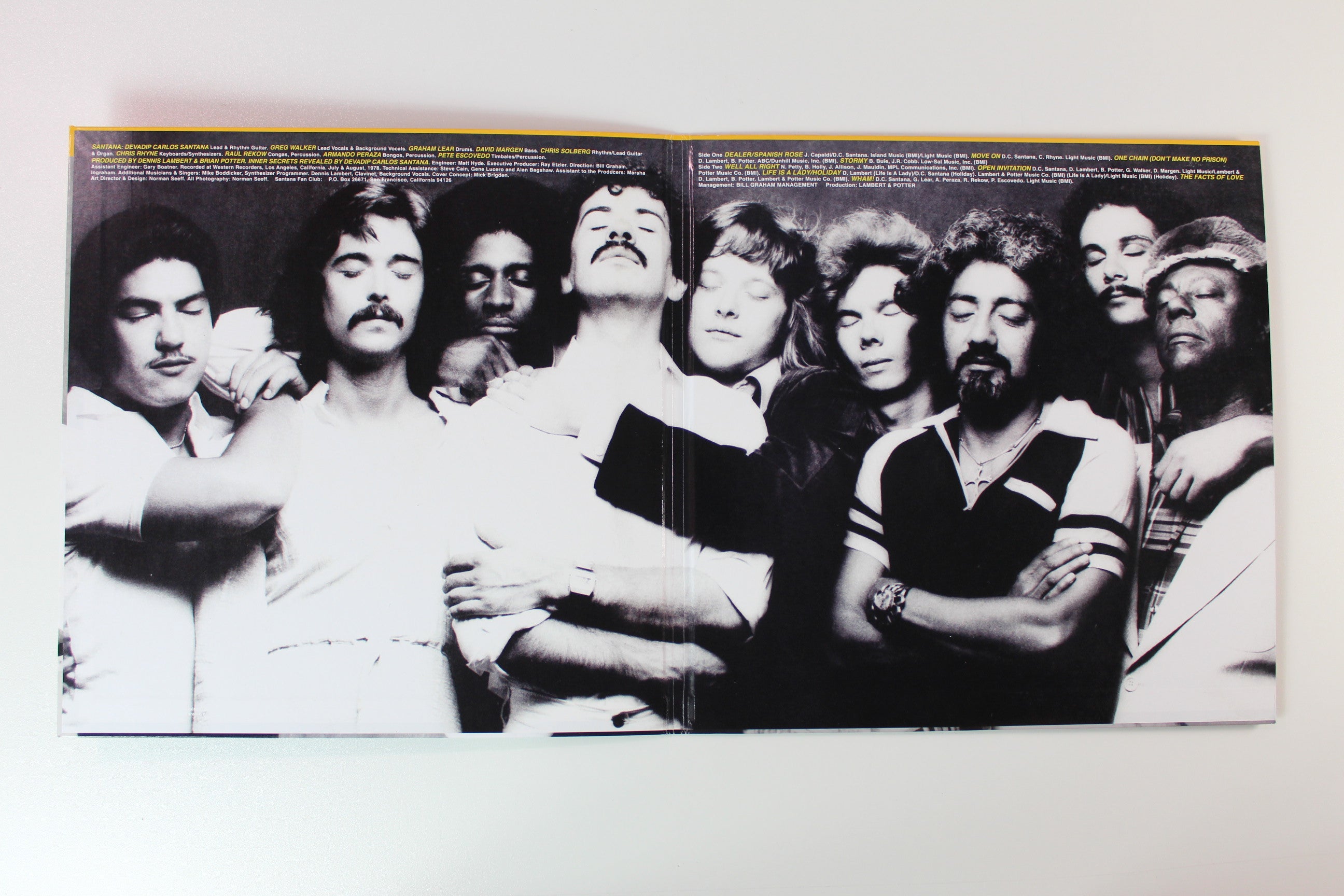 Santana - Inner Secrets on Mobile Fidelity Sound Lab Ltd Numbered Reissue