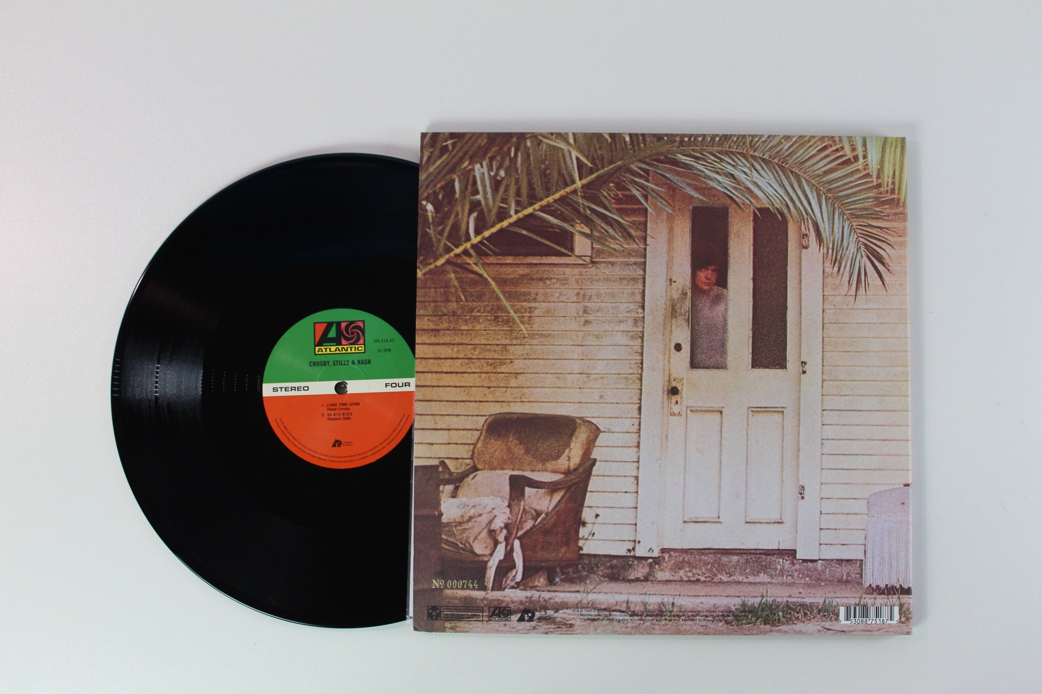 Crosby, Stills & Nash - Crosby, Stills & Nash on Atlantic Ltd Numbered 45 RPM 180 Gram Reissue
