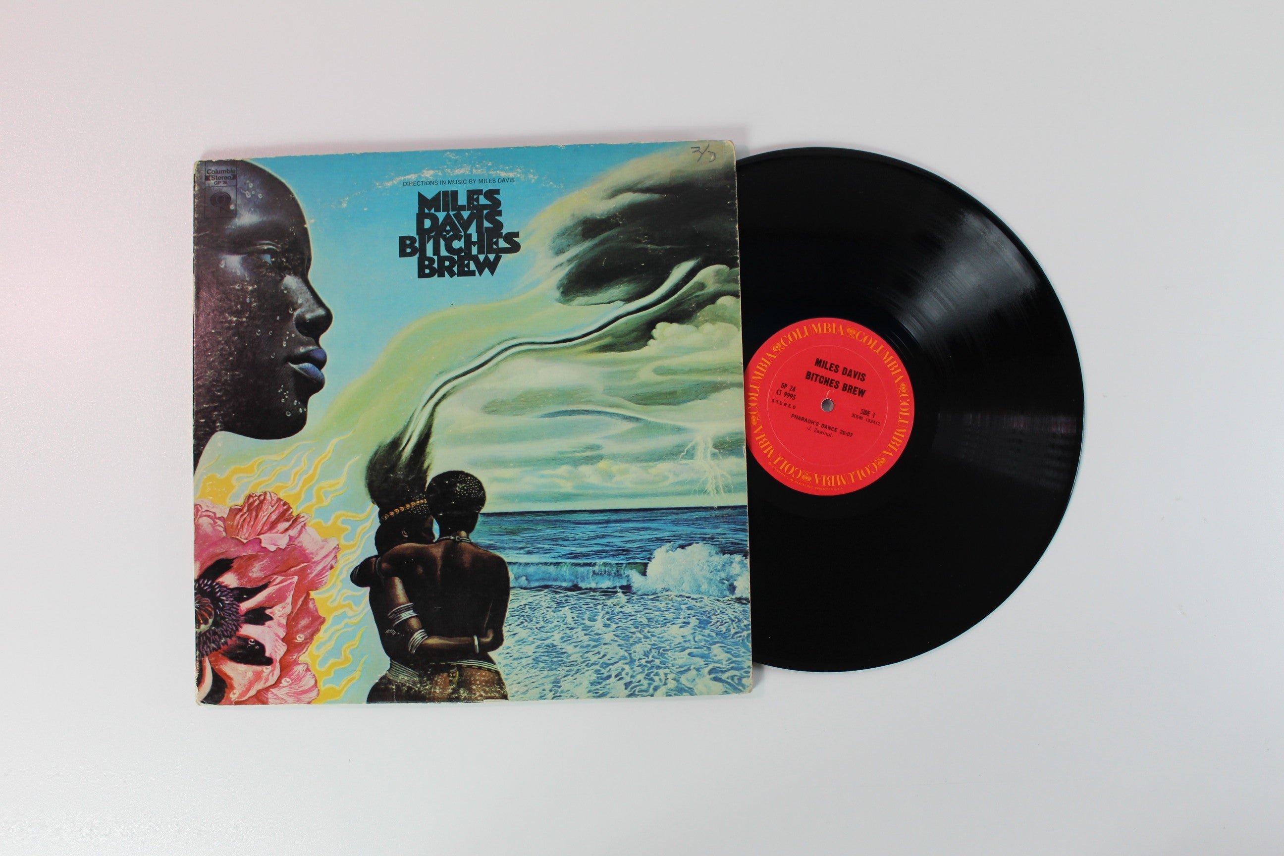 US盤LP】「MILES DAVIS/BITCHES BREW」Columbia - Miles Bitches MILES