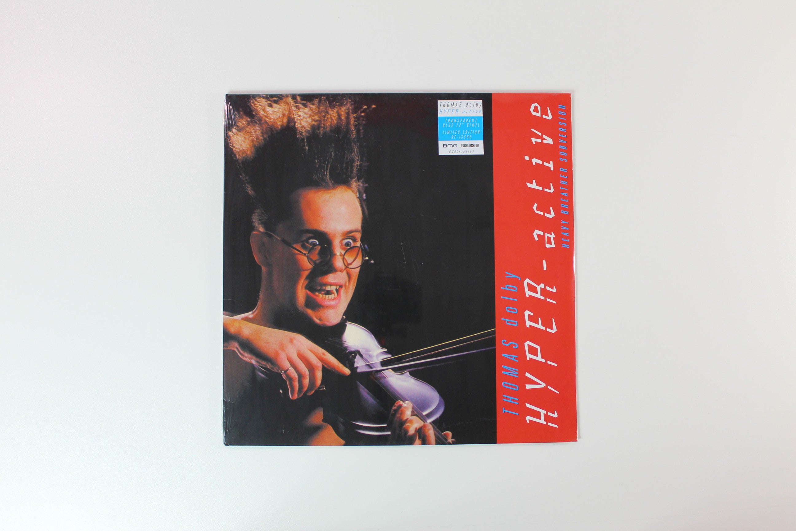 Thomas Dolby - Hyper-active! (Heavy Breather Subversion) on BMG RSD 2022 12" 45 RPM Maxi Single Reissue Sealed