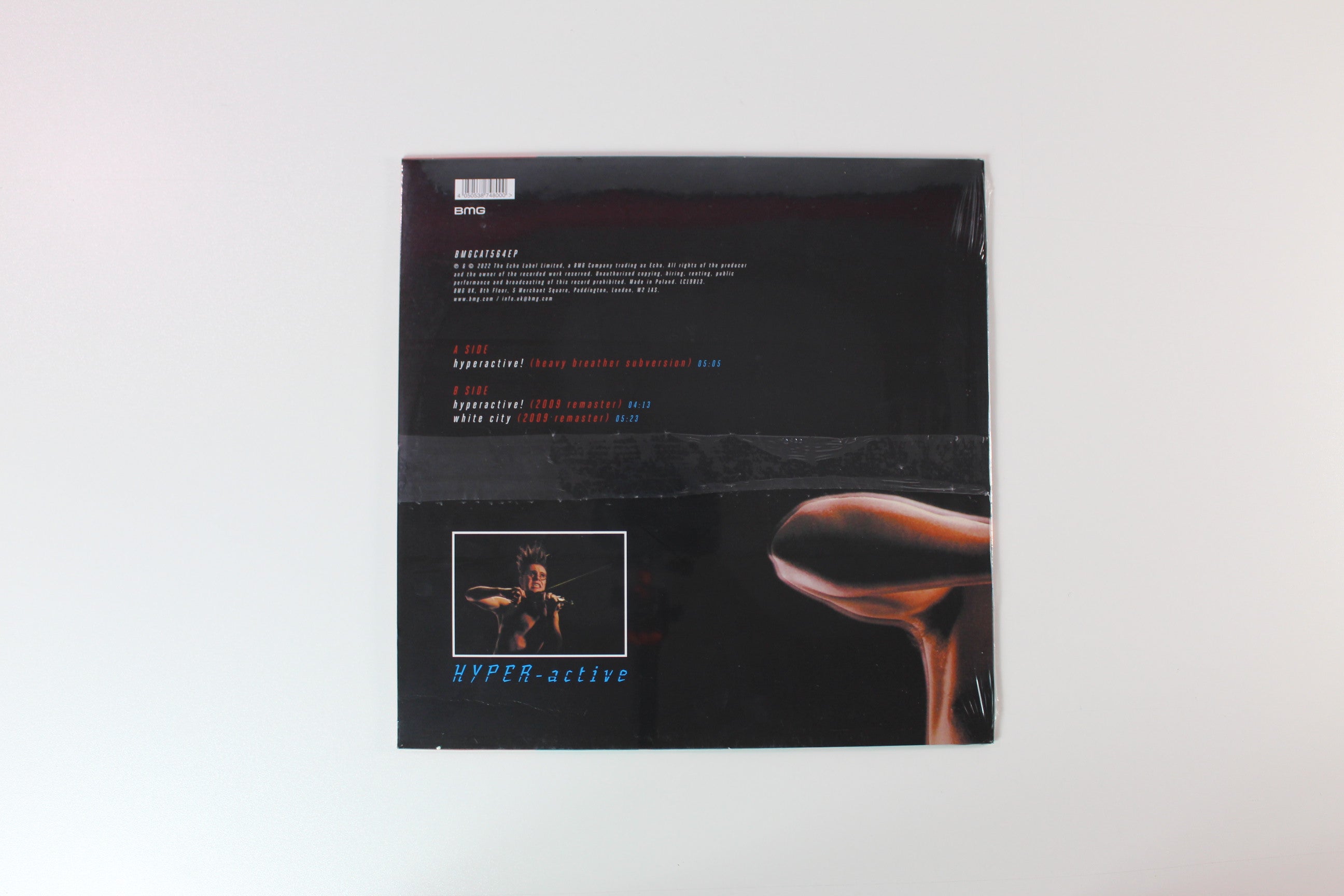 Thomas Dolby - Hyper-active! (Heavy Breather Subversion) on BMG RSD 2022 12" 45 RPM Maxi Single Reissue Sealed