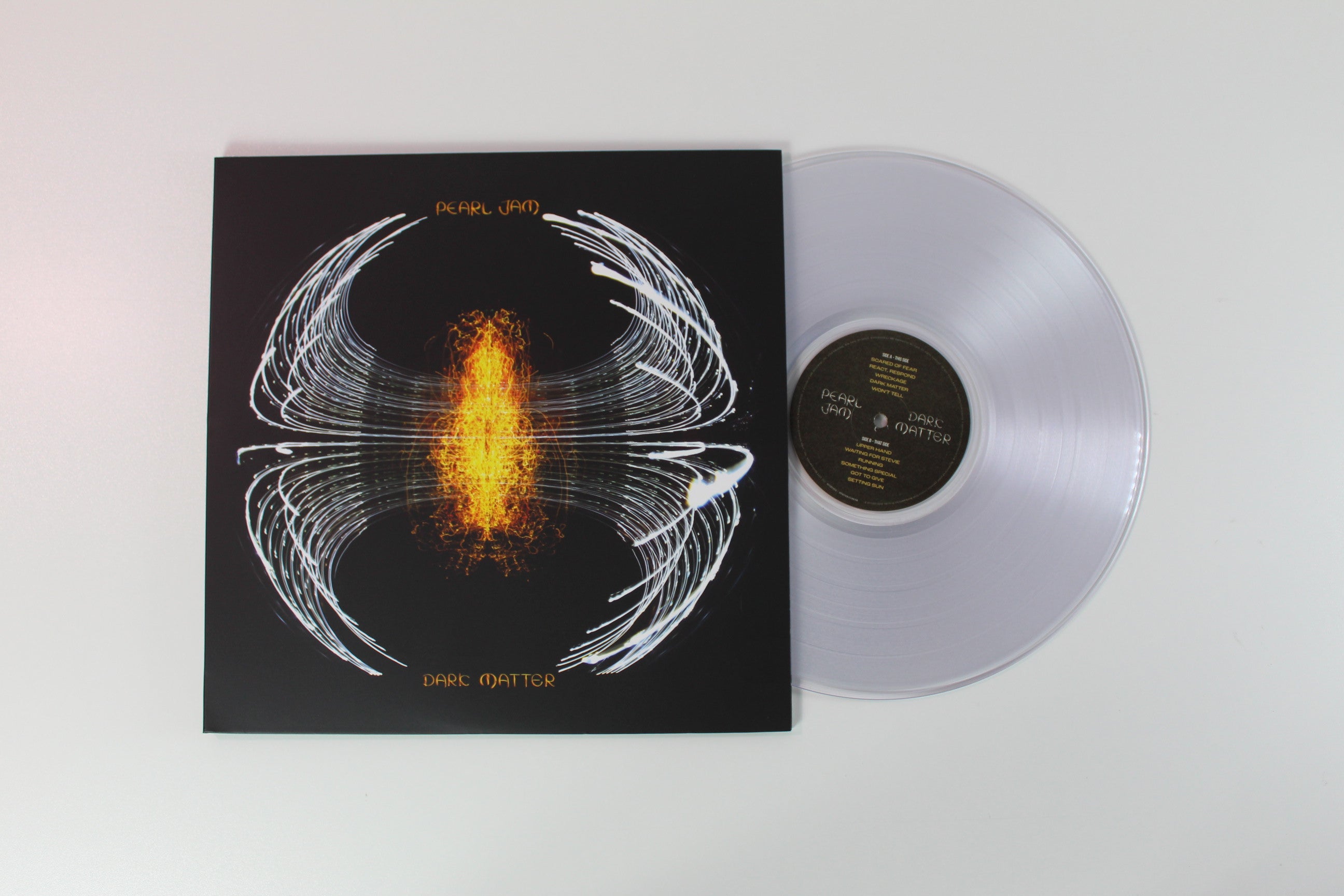 Pearl Jam - Dark Matter on Republic Ltd Clear Vinyl