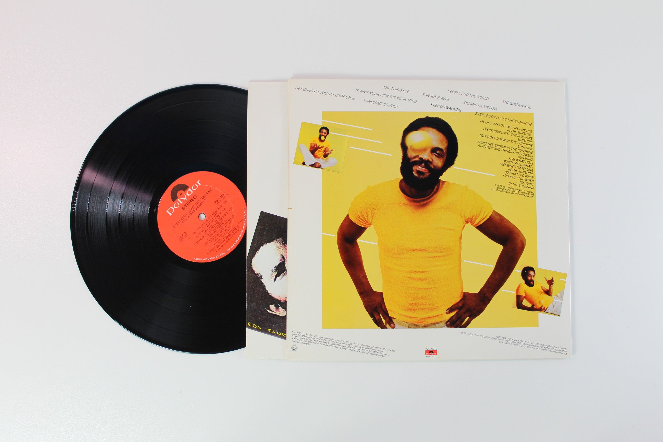 Roy Ayers Ubiquity - Everybody Loves The Sunshine on Polydor