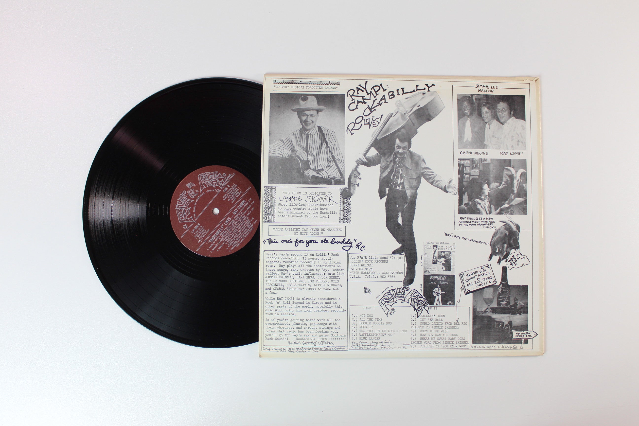 Ray Campi - Rockabilly Lives! on Rollin' Rock