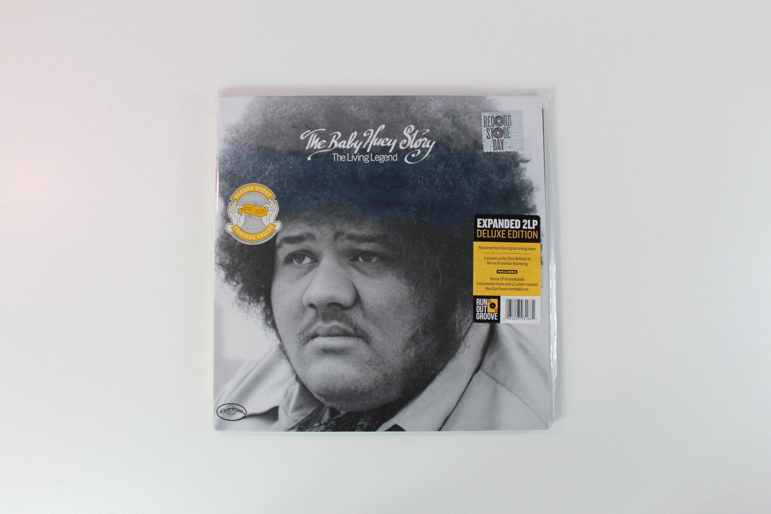 Baby Huey - The Baby Huey Story / The Living Legend on Curtom Run Out Groove RSD 2018 Ltd Reissue