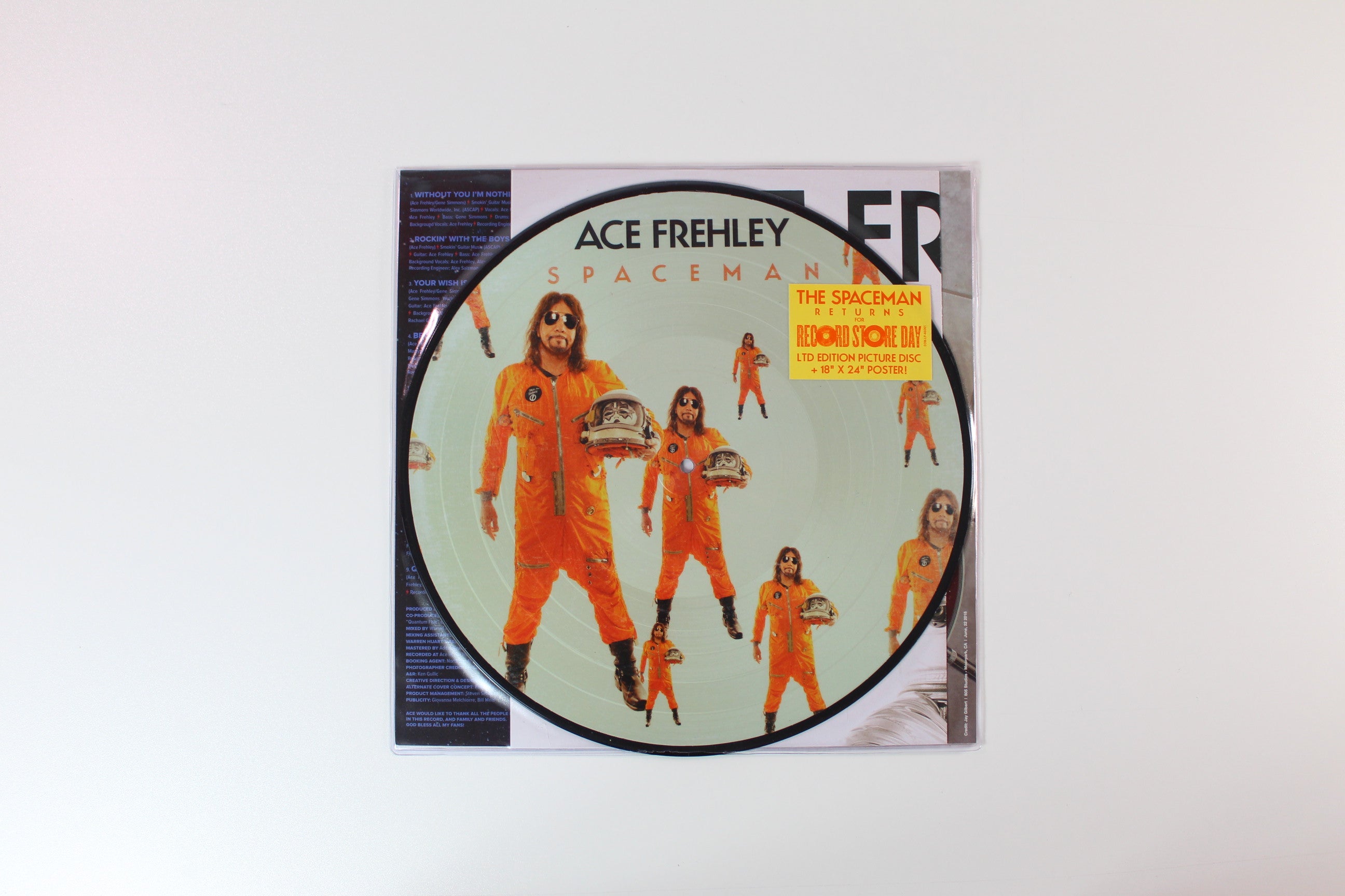Ace Frehley - Spaceman on eOne RSD 2019 Ltd Picture Disc