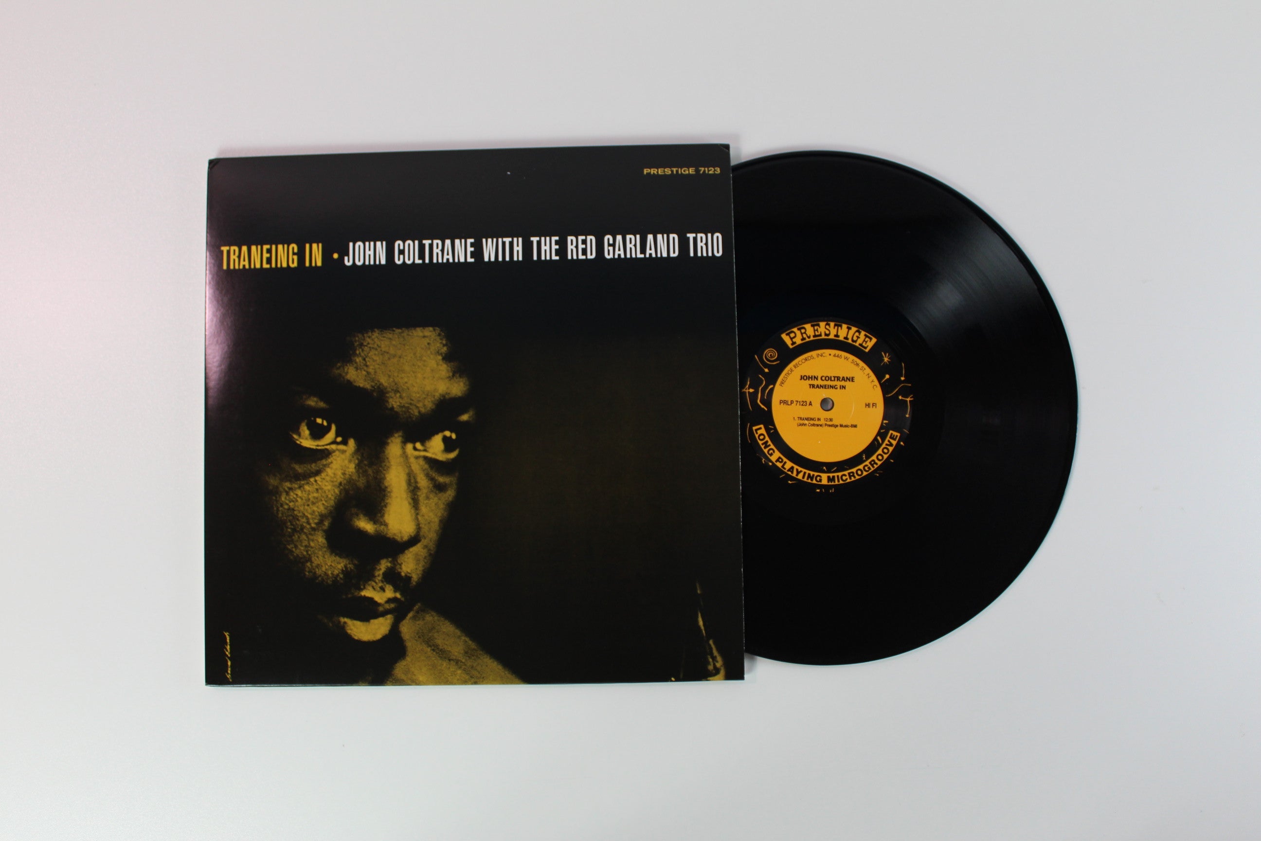 John Coltrane - Traneing In on Prestige Analogue Productions Ltd Numbered 45 RPM Reissue