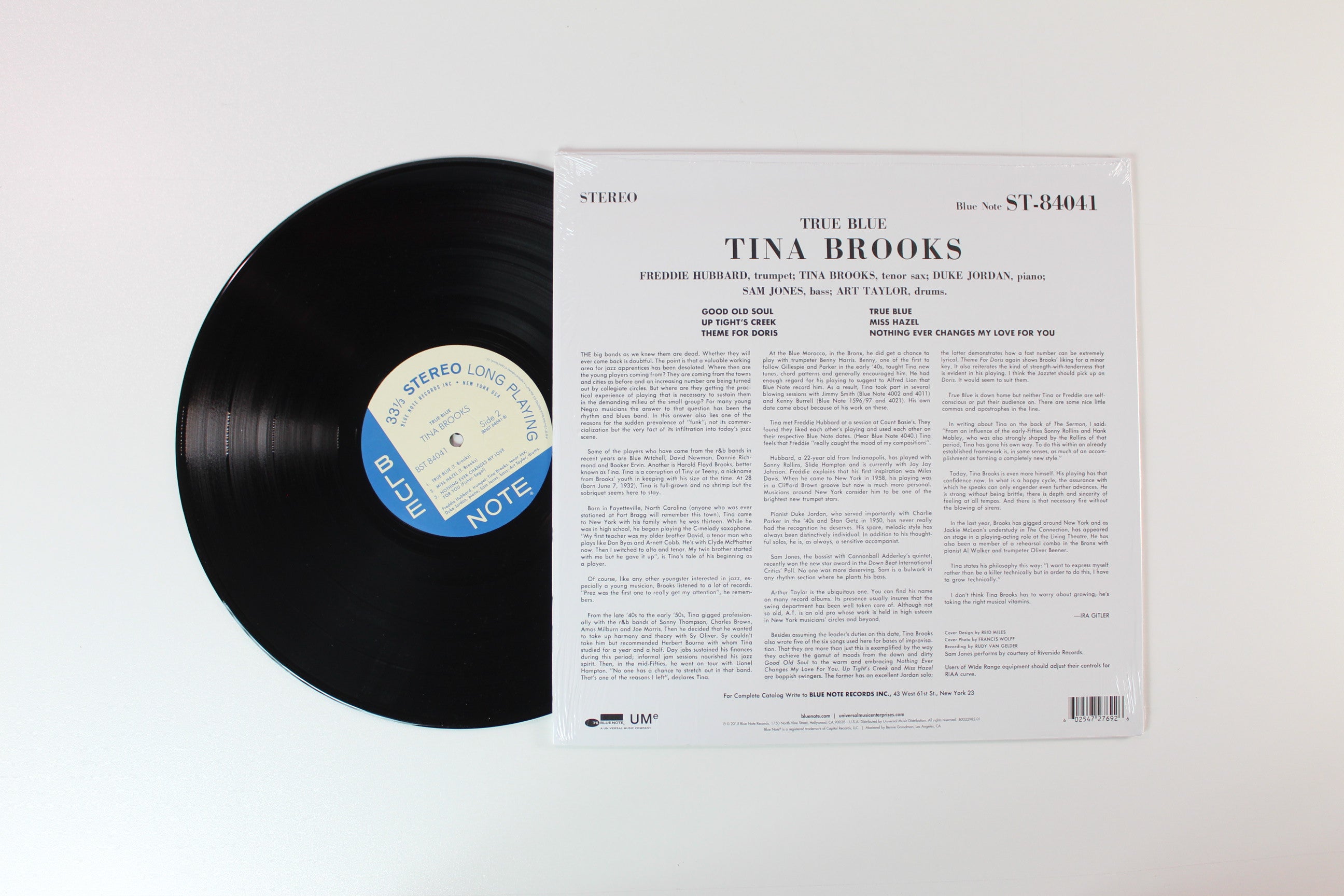 Tina Brooks - True Blue on Blue Note Reissue