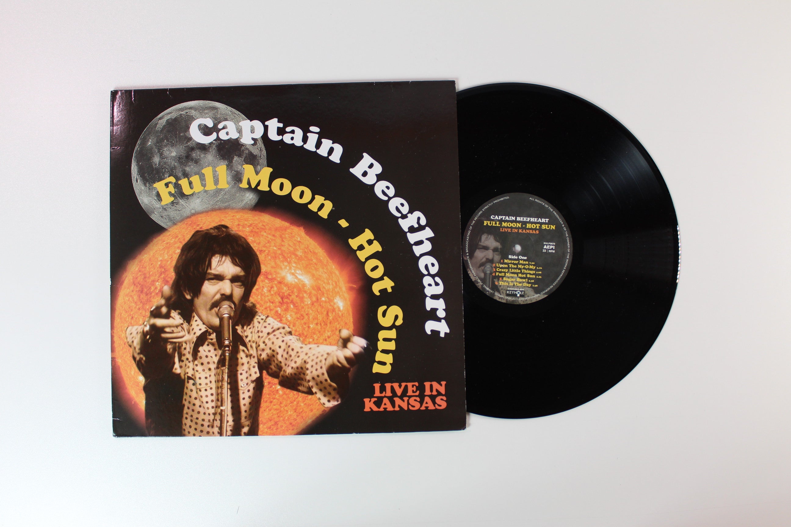 Captain Beefheart - Full Moon - Hot Sun Unofficial Pressing