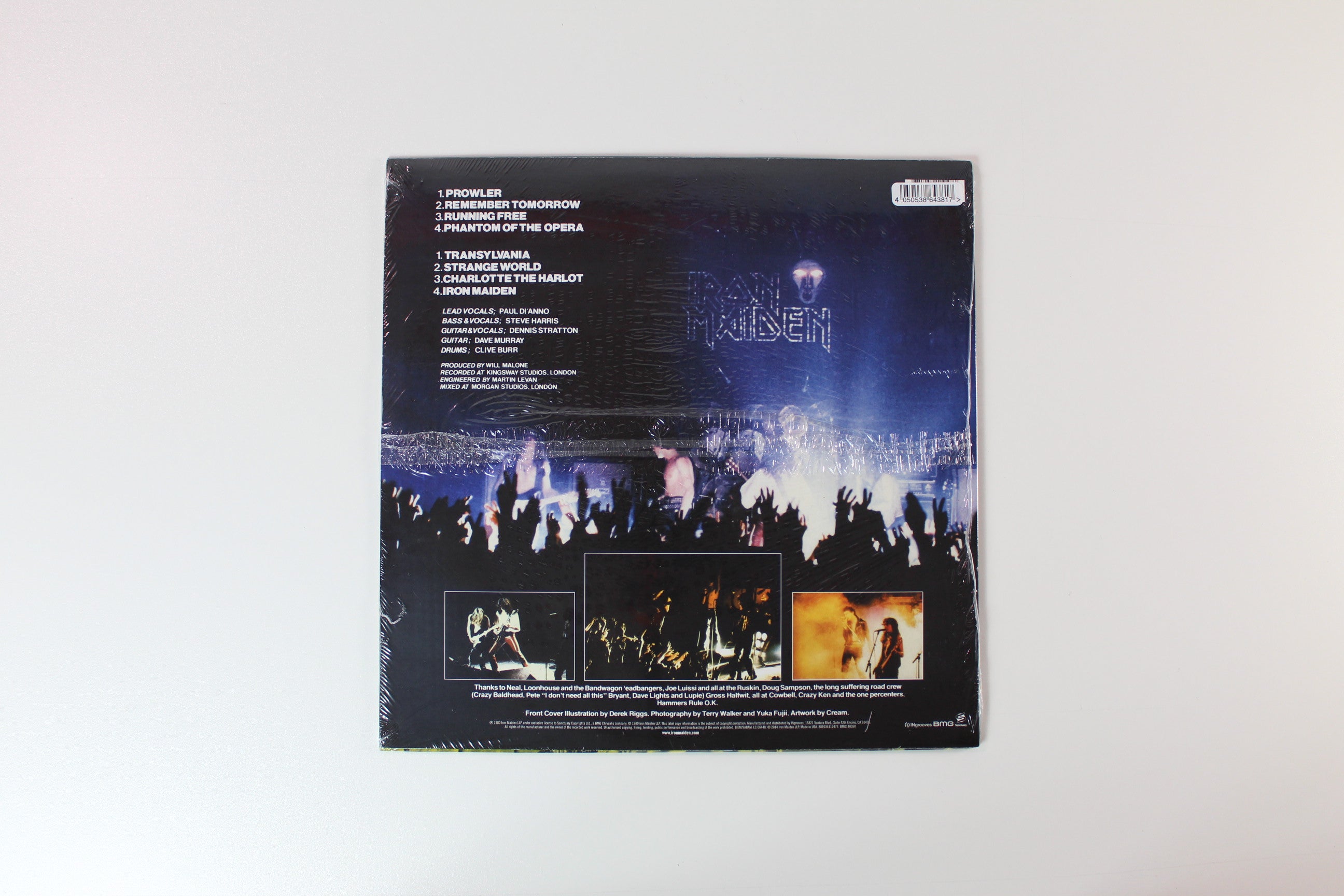 Iron Maiden - Iron Maiden on BMG 180 Gram Reissue Sealed