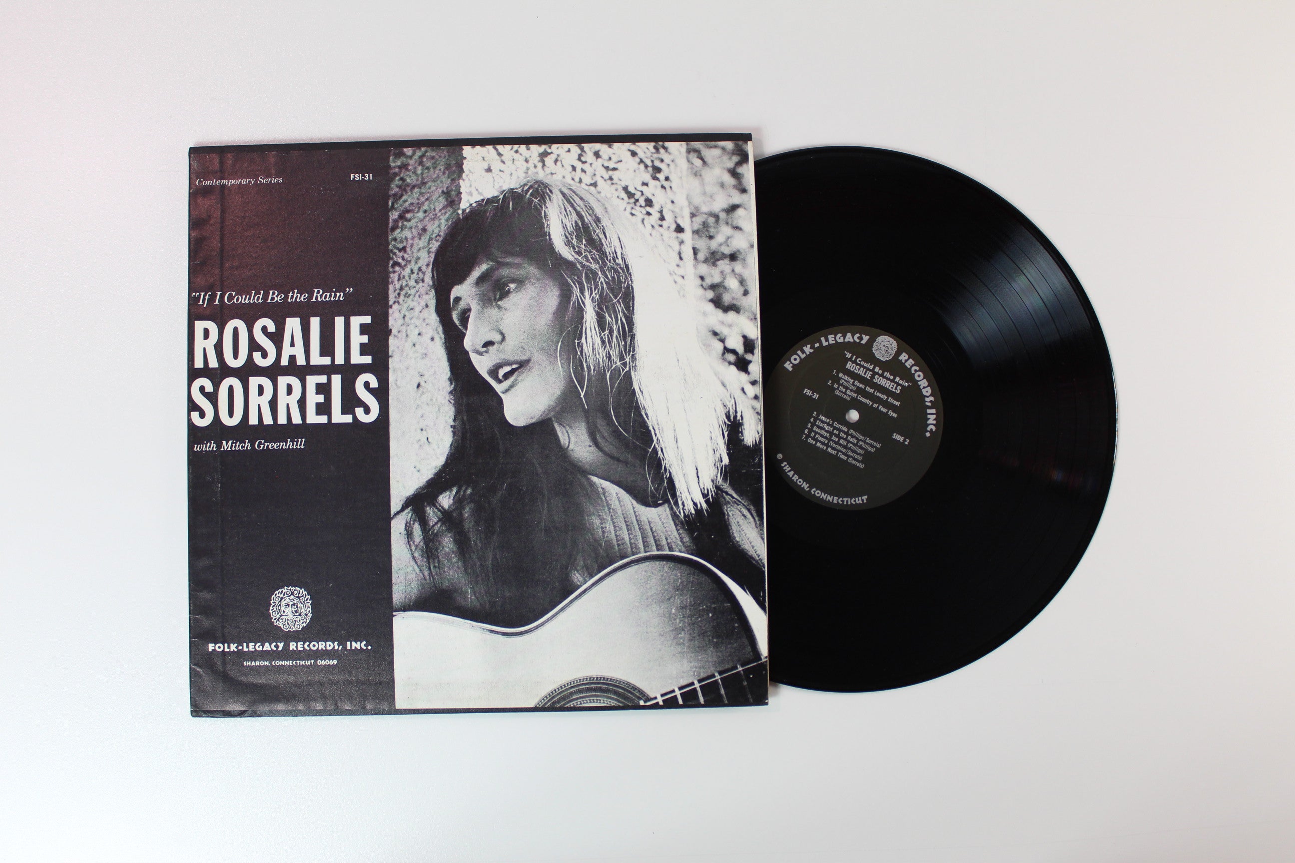Rosalie Sorrels - If I Could Be The Rain on Folk-Legacy Records