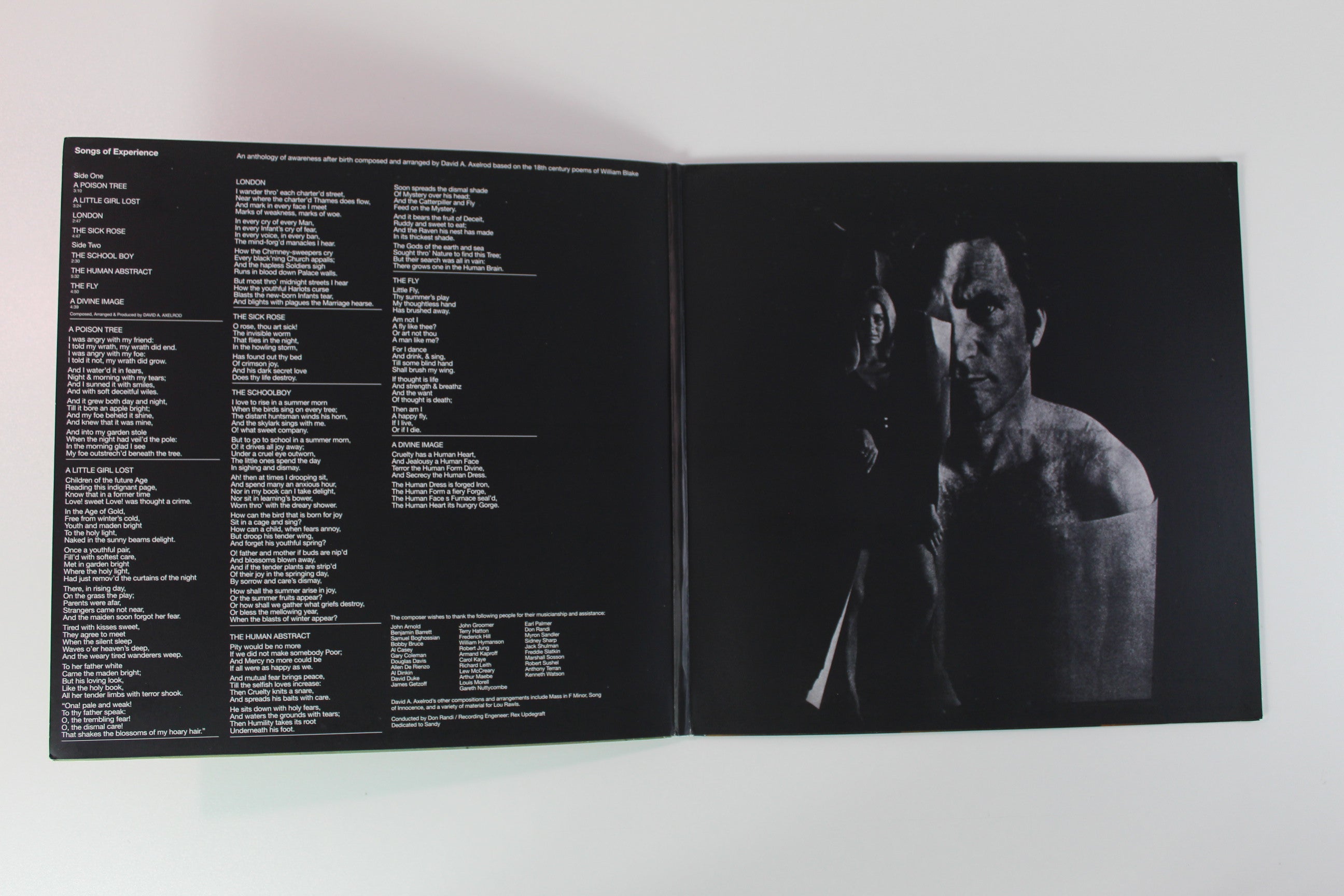 David Axelrod - Songs Of Experience on Now Again Reissue