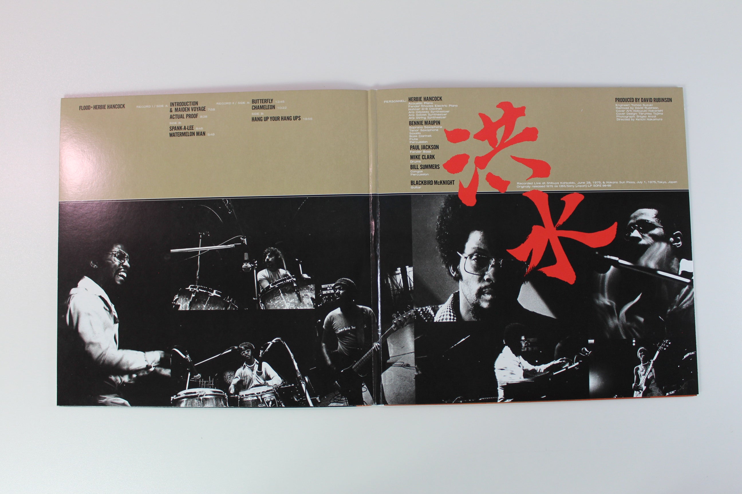 Herbie Hancock - Flood on Get On Down RSD Black Friday 2018 Ltd Reissue