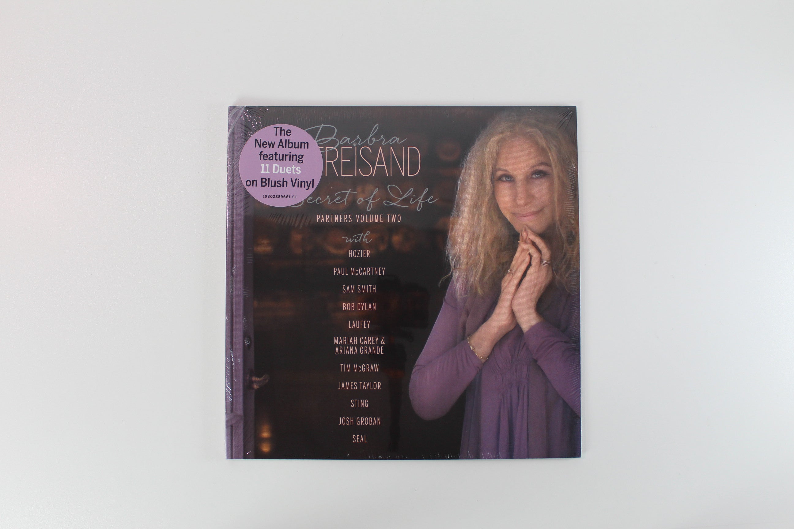 Barbra Streisand - The Secret Of Life - Partners Volume Two on Columbia Blush Vinyl Sealed