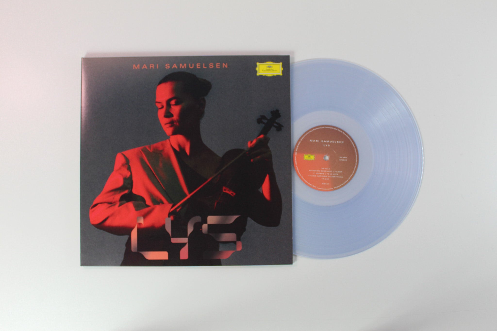 Mari Samuelsen - Lys on Deutsche Grammophon - Clear Vinyl