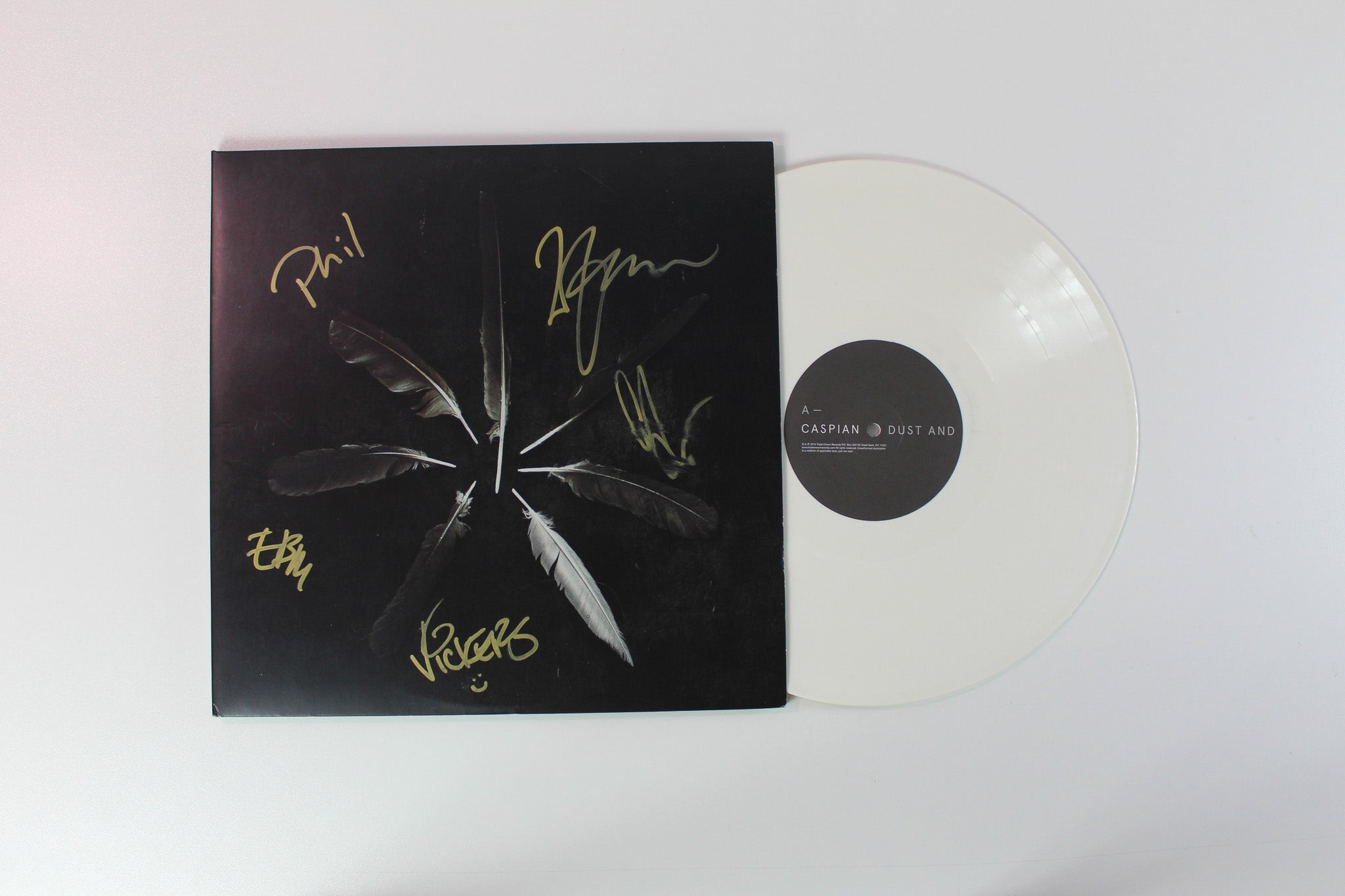 Caspian - Dust And Disquiet on Triple Crown Records - White Vinyl