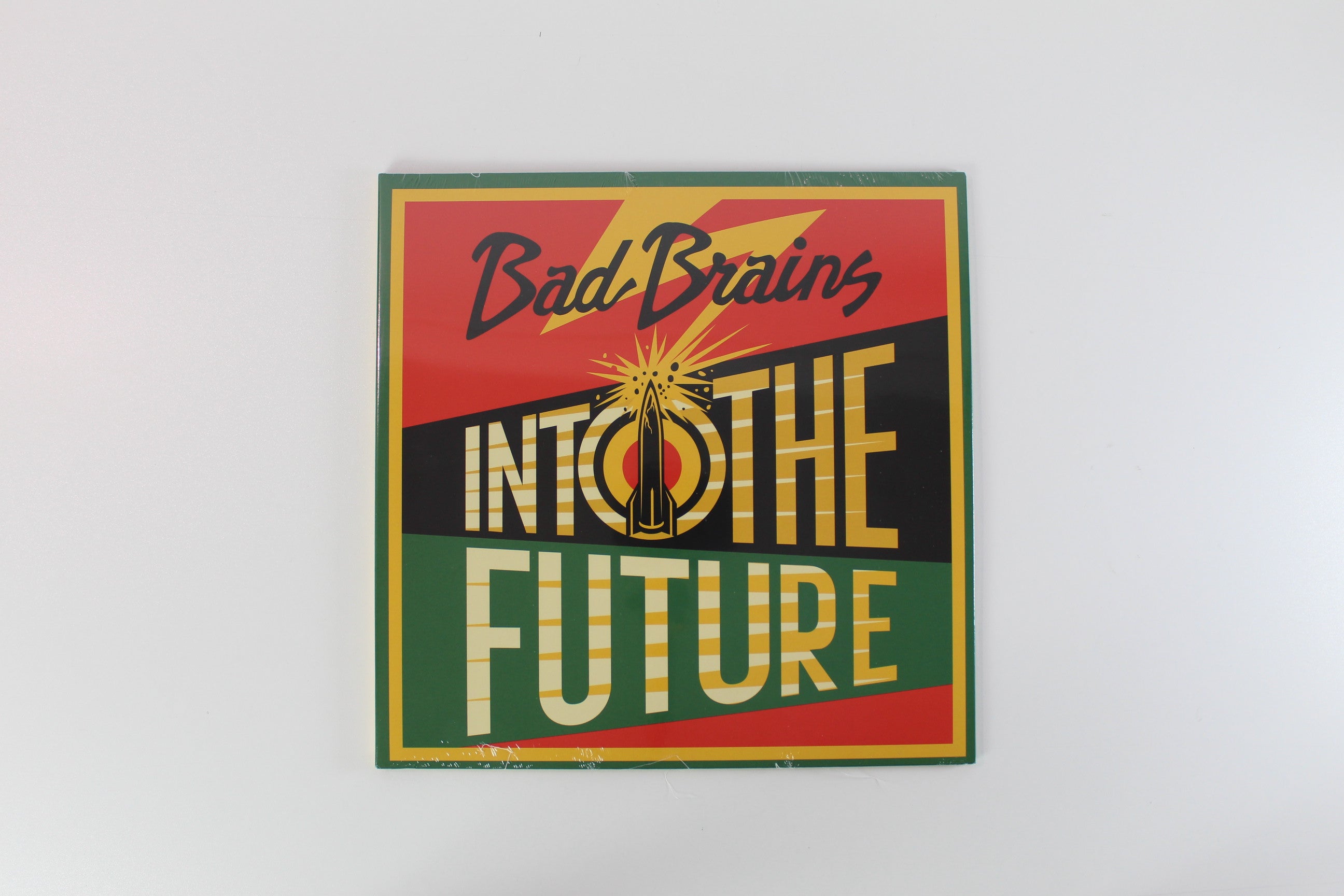 Bad Brains - Into The Future on Megaforce Red Yellow & Green Vinyl Reissue Sealed