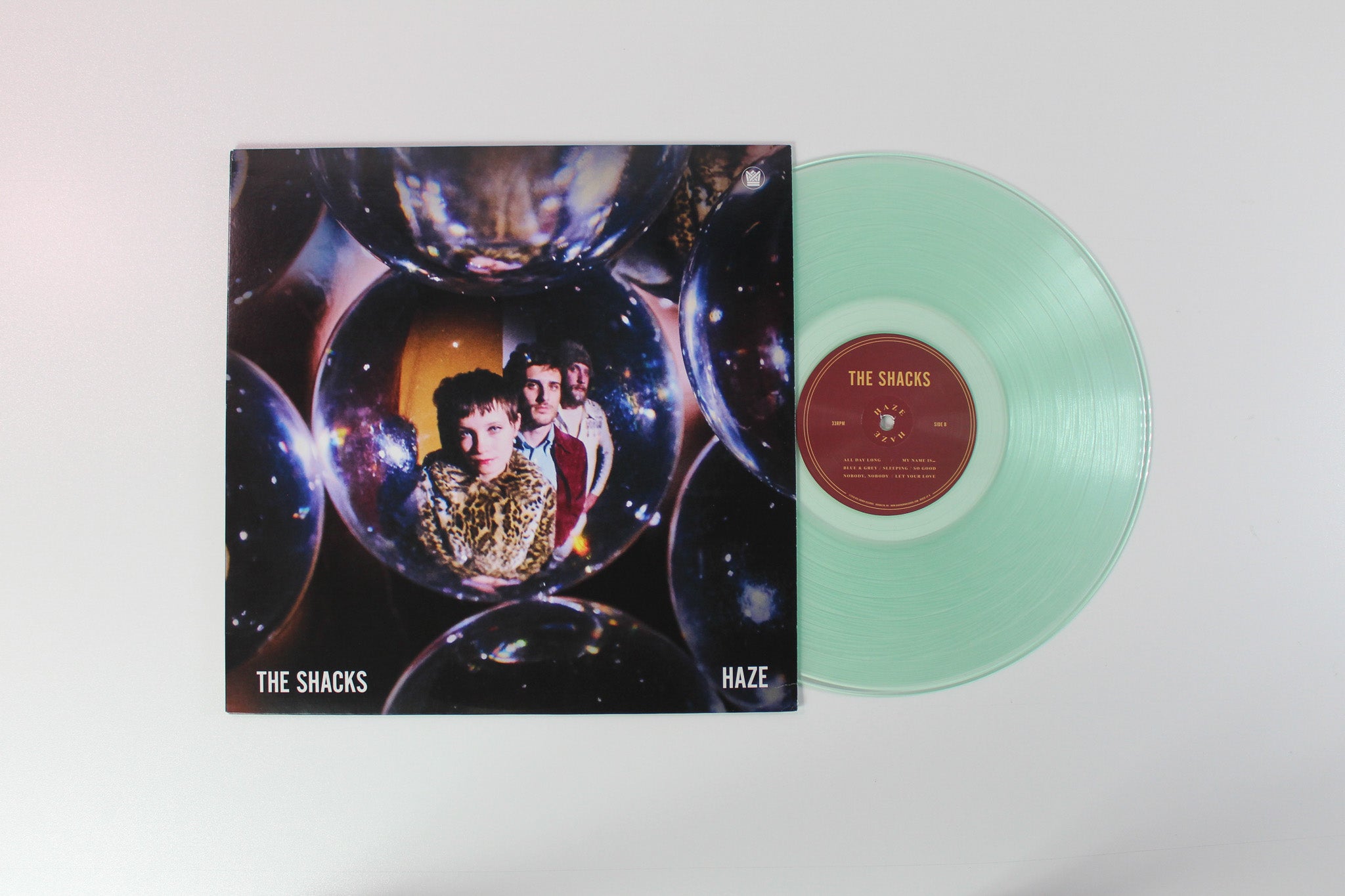 The Shacks - Haze on Big Crown Records - Sea Glass Vinyl