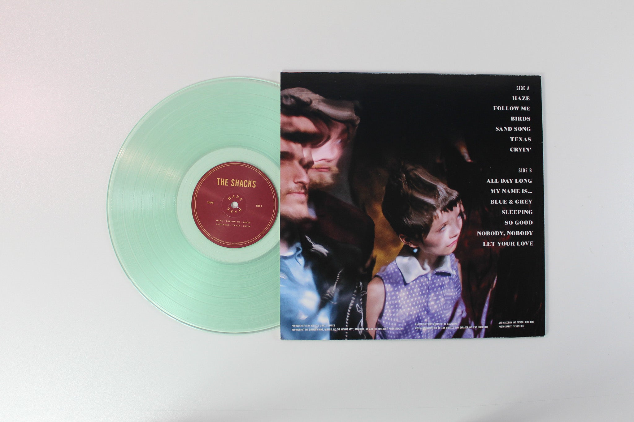 The Shacks - Haze on Big Crown Records - Sea Glass Vinyl