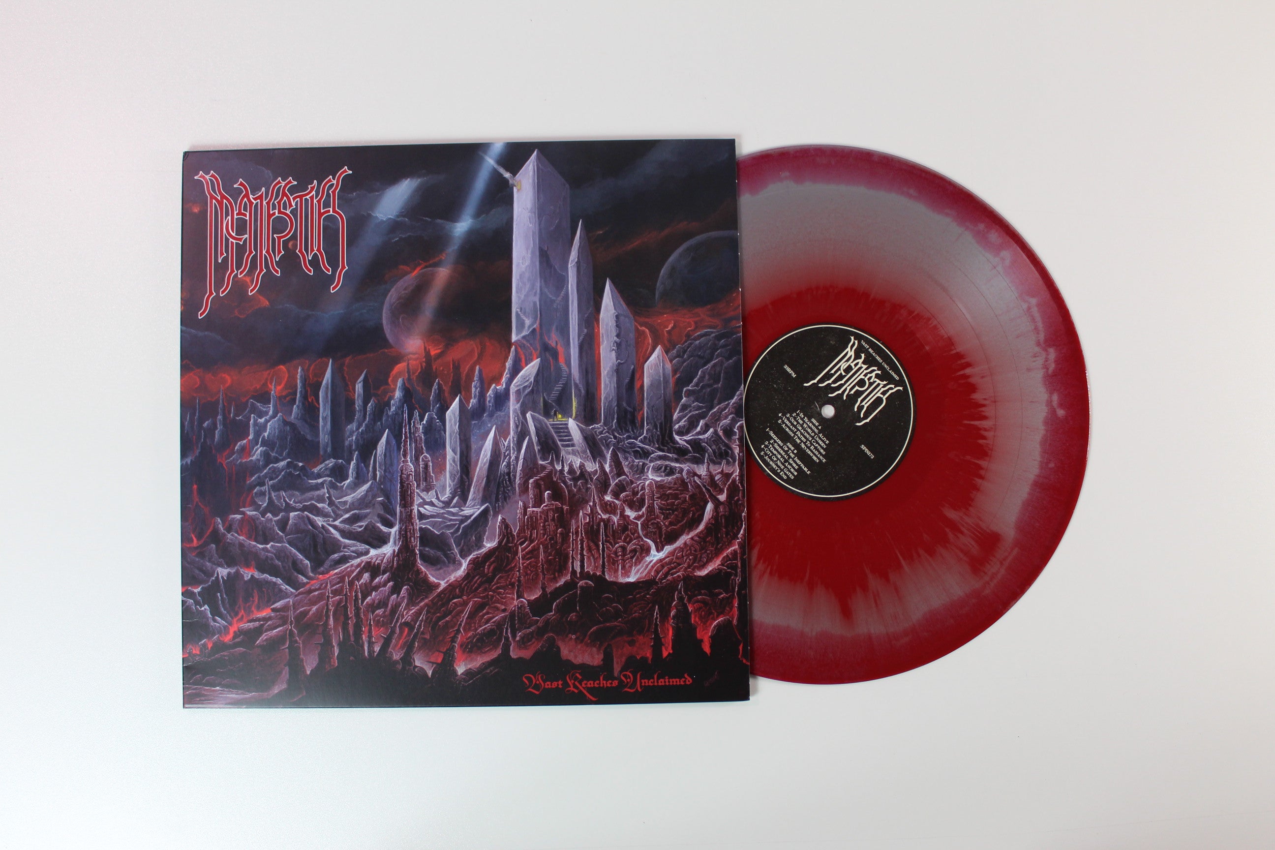 Majesties - Vast Reaches Unclaimed on 20 Buck Spin - Red/Silver Merge Colored Vinyl