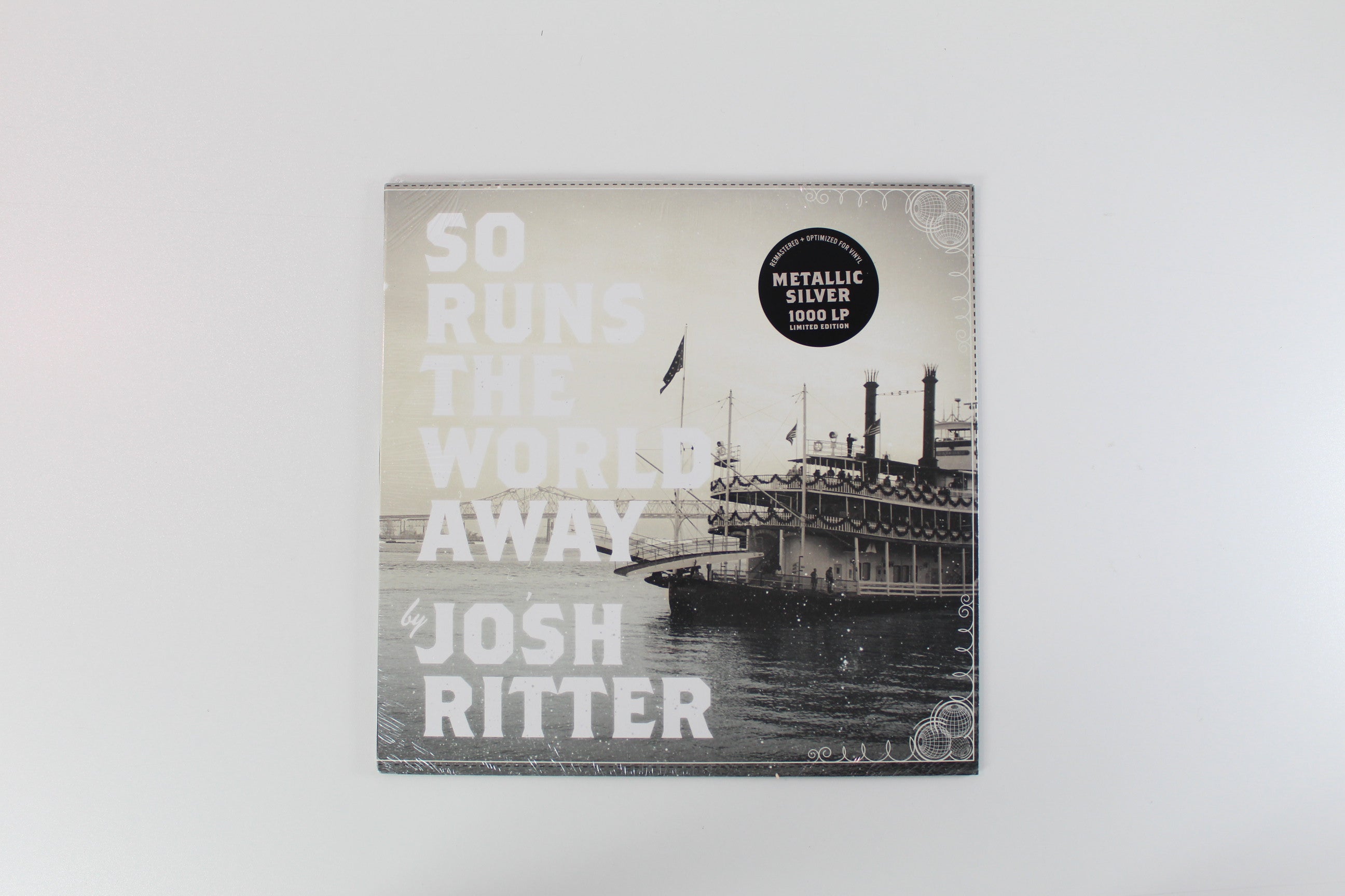 Josh Ritter - So Runs the World Away on Pytheas Ltd Metallic Silver Reissue Sealed