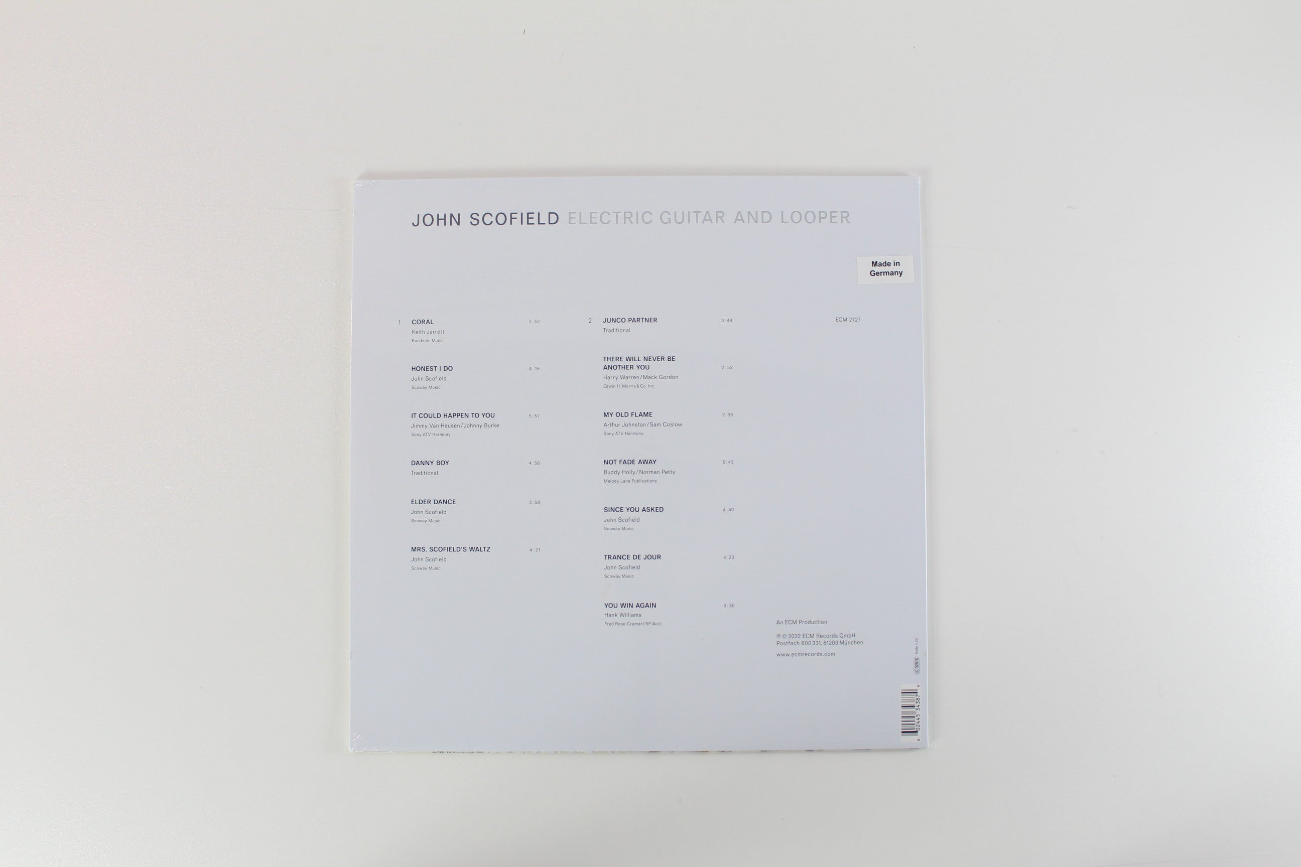 John Scofield - John Scofield on ECM Sealed